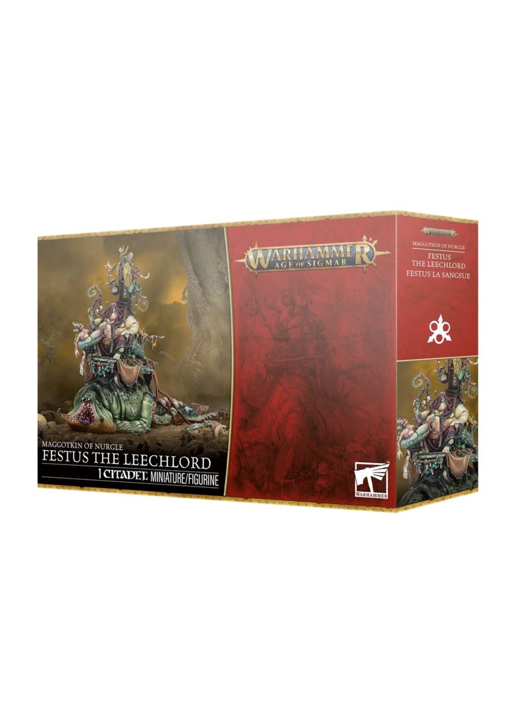 Warhammer: age of sigmar Maggotkin Of Nurgle:Festus The Leechlord
