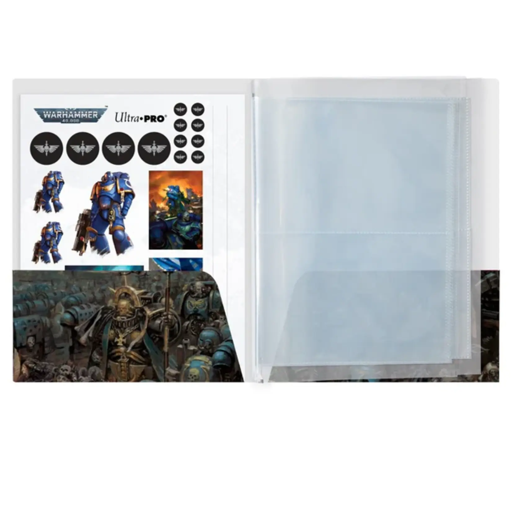 Ultra pro UP - Space Marines - Adeptus Astartes Datasheet Folio for Warhammer 40,000