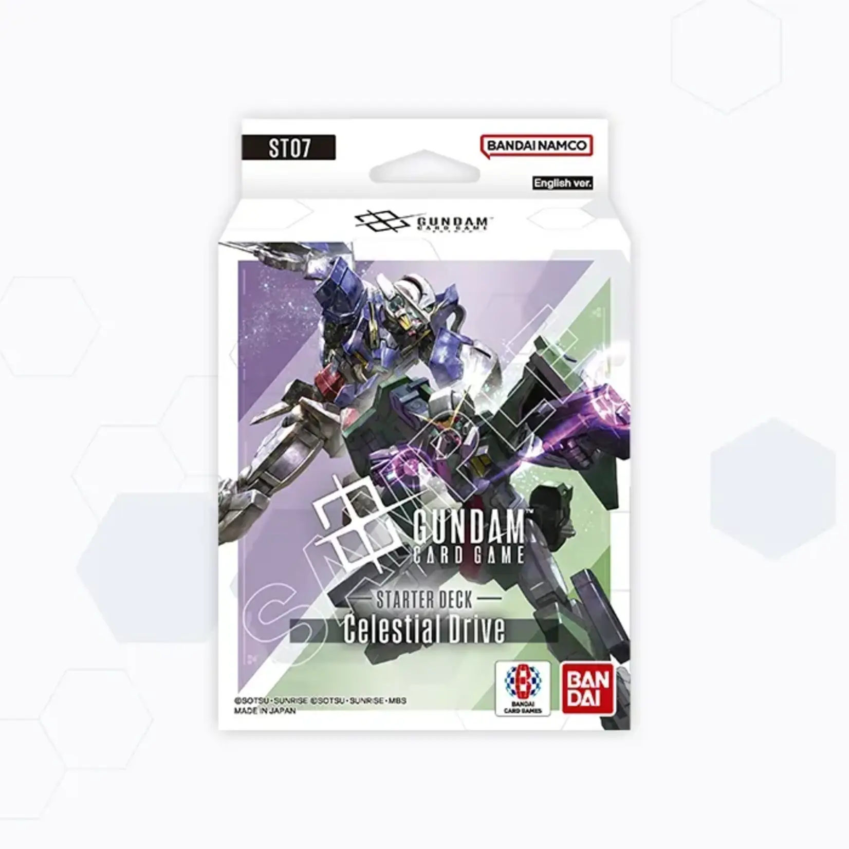 Gundam Card Game Gundam Card Game Starter Deck Celestrial Drive - ST-07