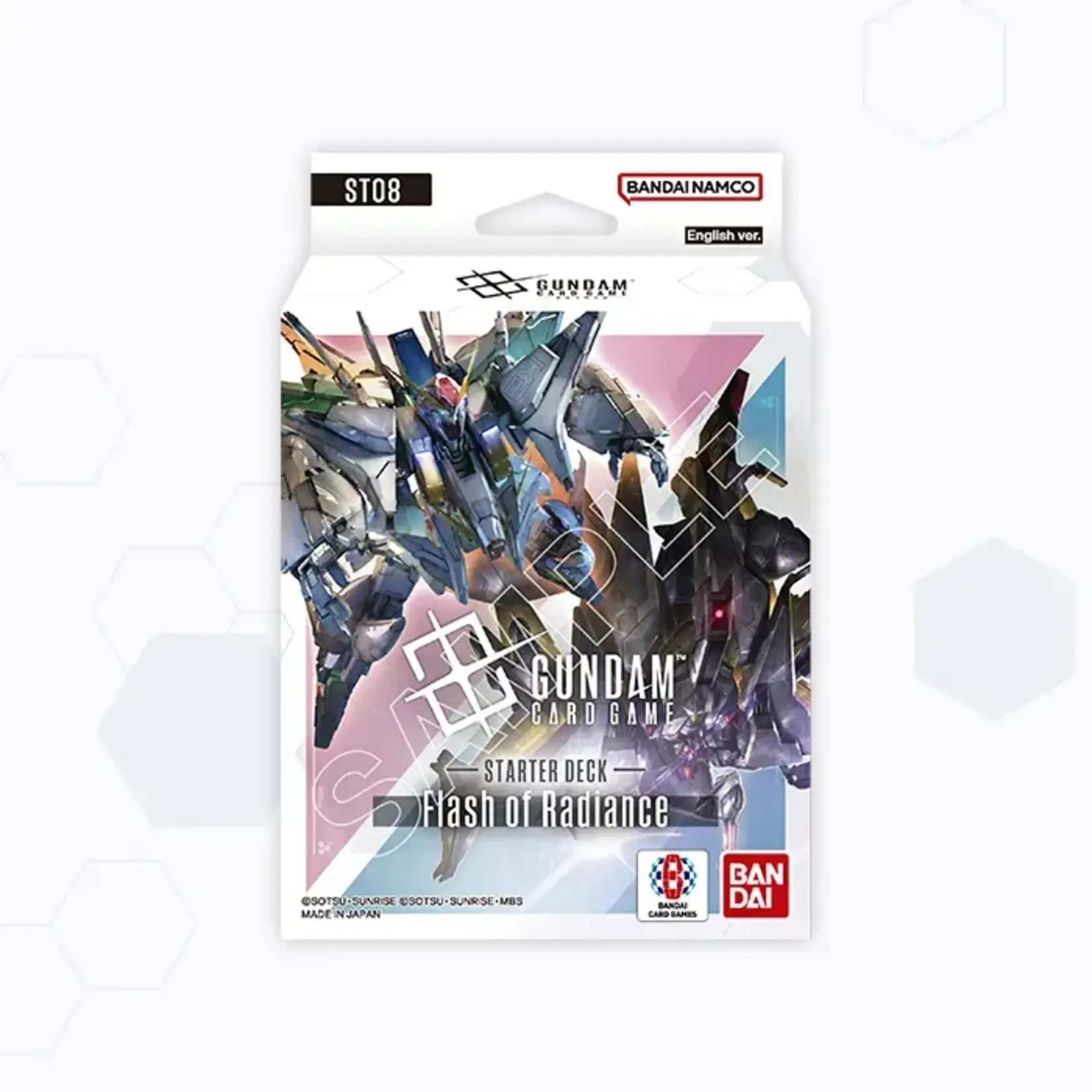 Gundam Card Game Gundam Card Game Starter Deck Flash Of Radiance ST-08