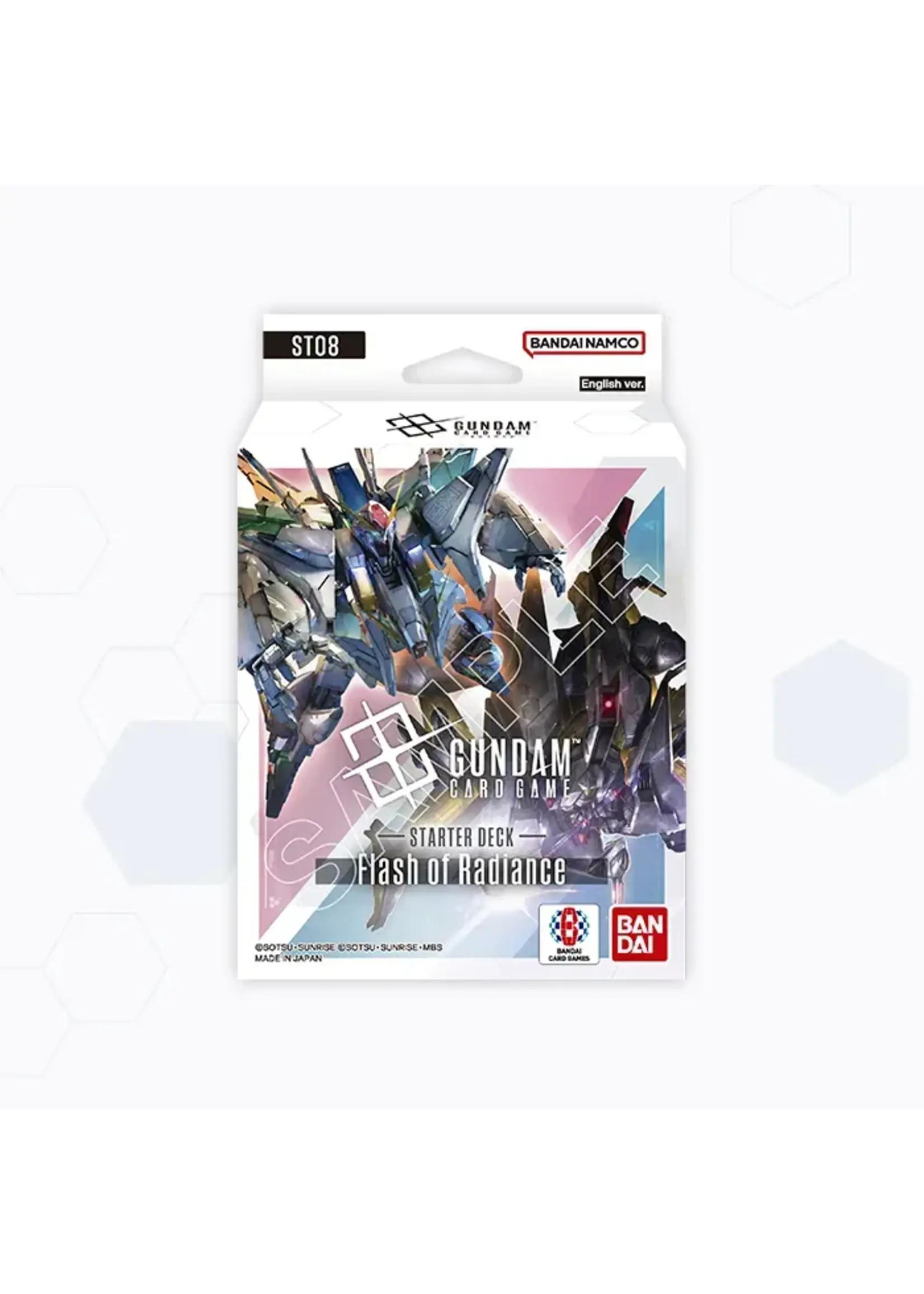 Gundam Card Game Gundam Card Game Starter Deck Flash Of Radiance ST-08