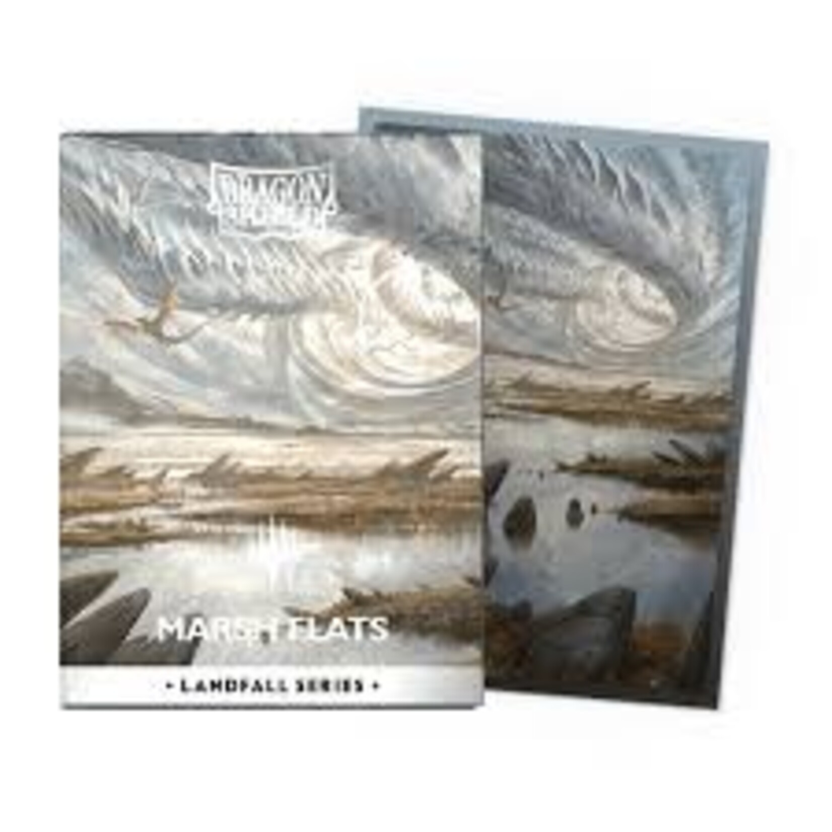 DRAGON SHIELD Dragon Shield Standard size License Sleeves - Landfall Series - Marsh Flats (100 Sleeves)
