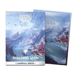 DRAGON SHIELD Dragon Shield Standard size License Sleeves - Landfall Series - Scalding Tarn (100 Sleeves)