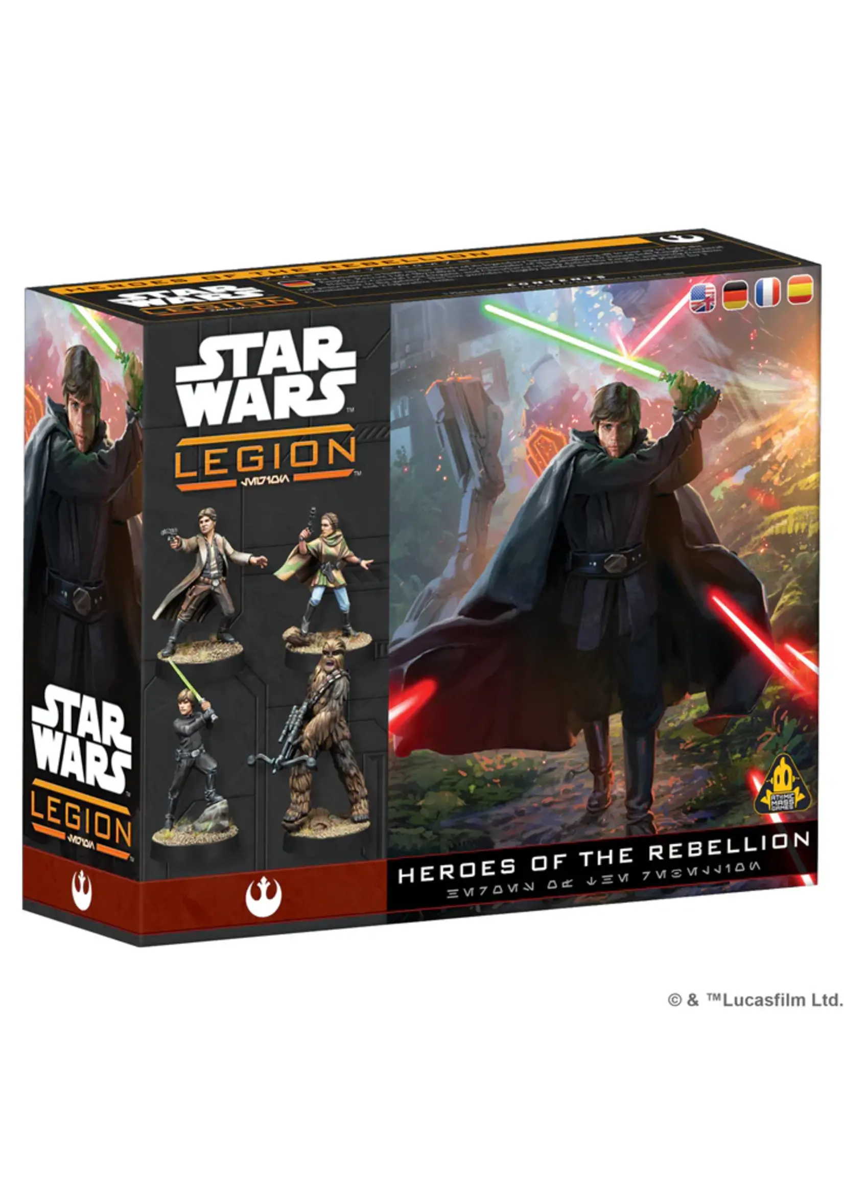 Atomic Mass Games Star Wars: Legion - Heroes of the Rebellion Character Expansion