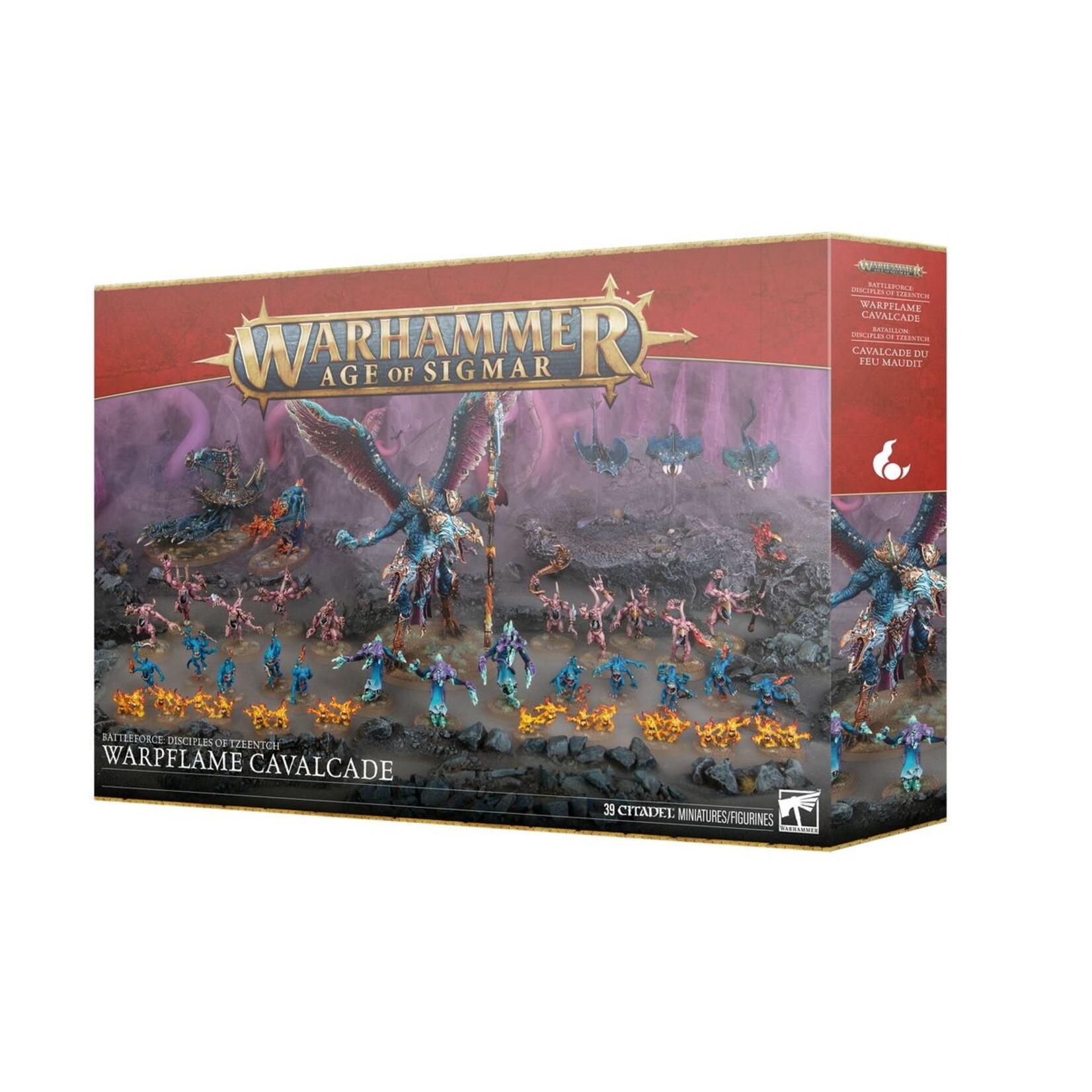 Warhammer: age of sigmar Disciples/Tzeentch: Warpflame Cavalcade