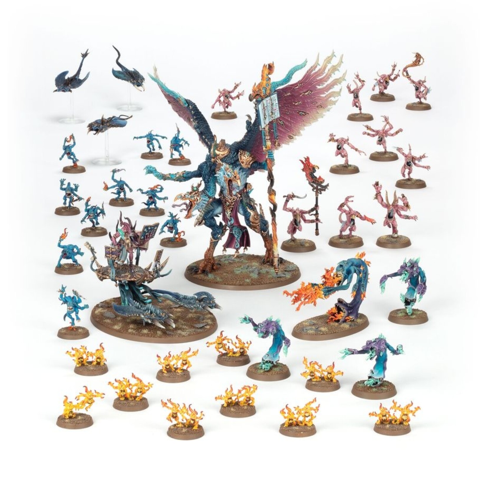 Warhammer: age of sigmar Disciples/Tzeentch: Warpflame Cavalcade