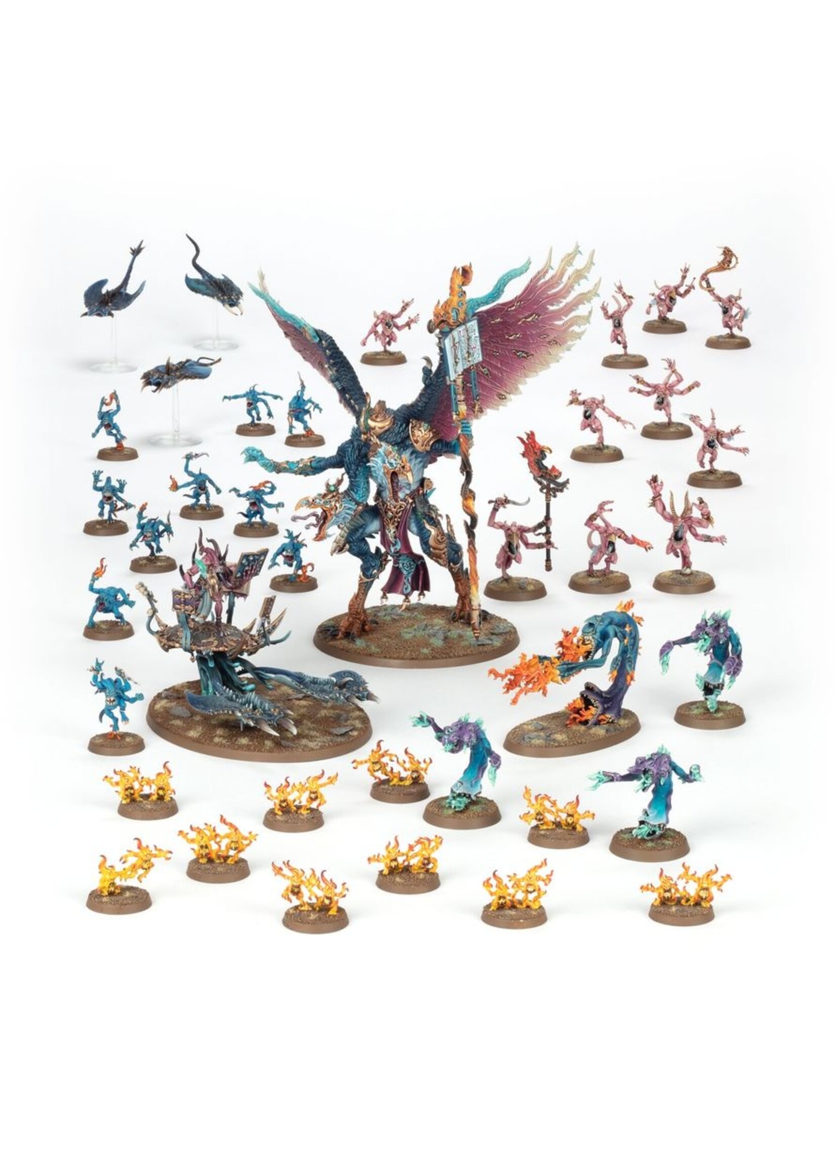 Warhammer: age of sigmar Disciples/Tzeentch: Warpflame Cavalcade