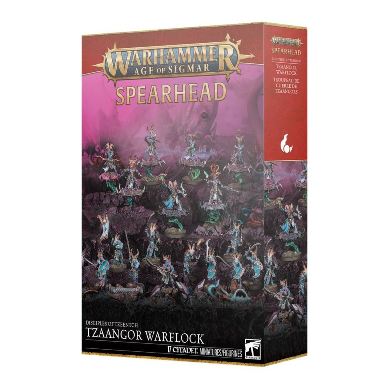 Warhammer: age of sigmar Spearhead: Tzaangor Warflock