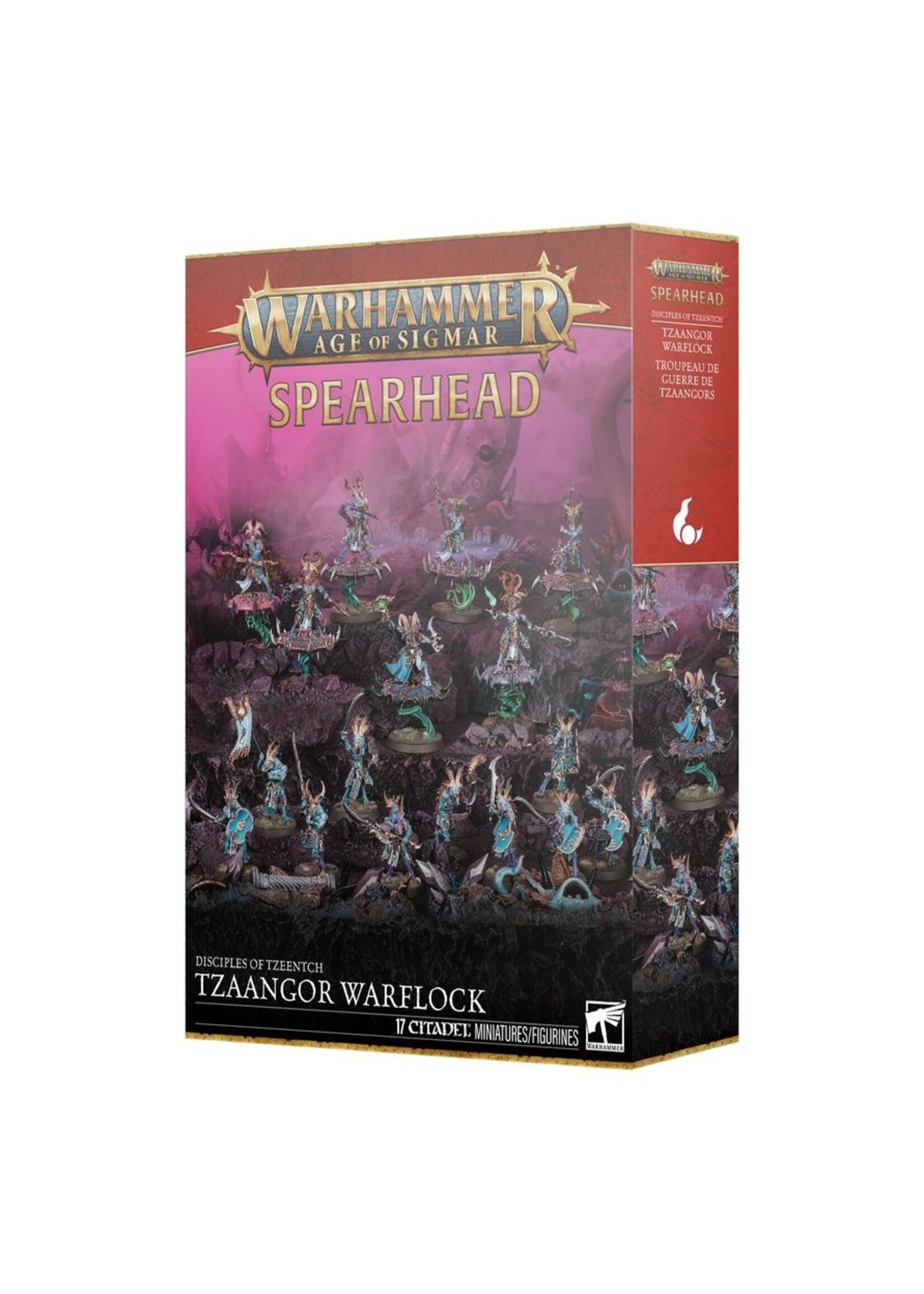 Warhammer: age of sigmar Spearhead: Tzaangor Warflock