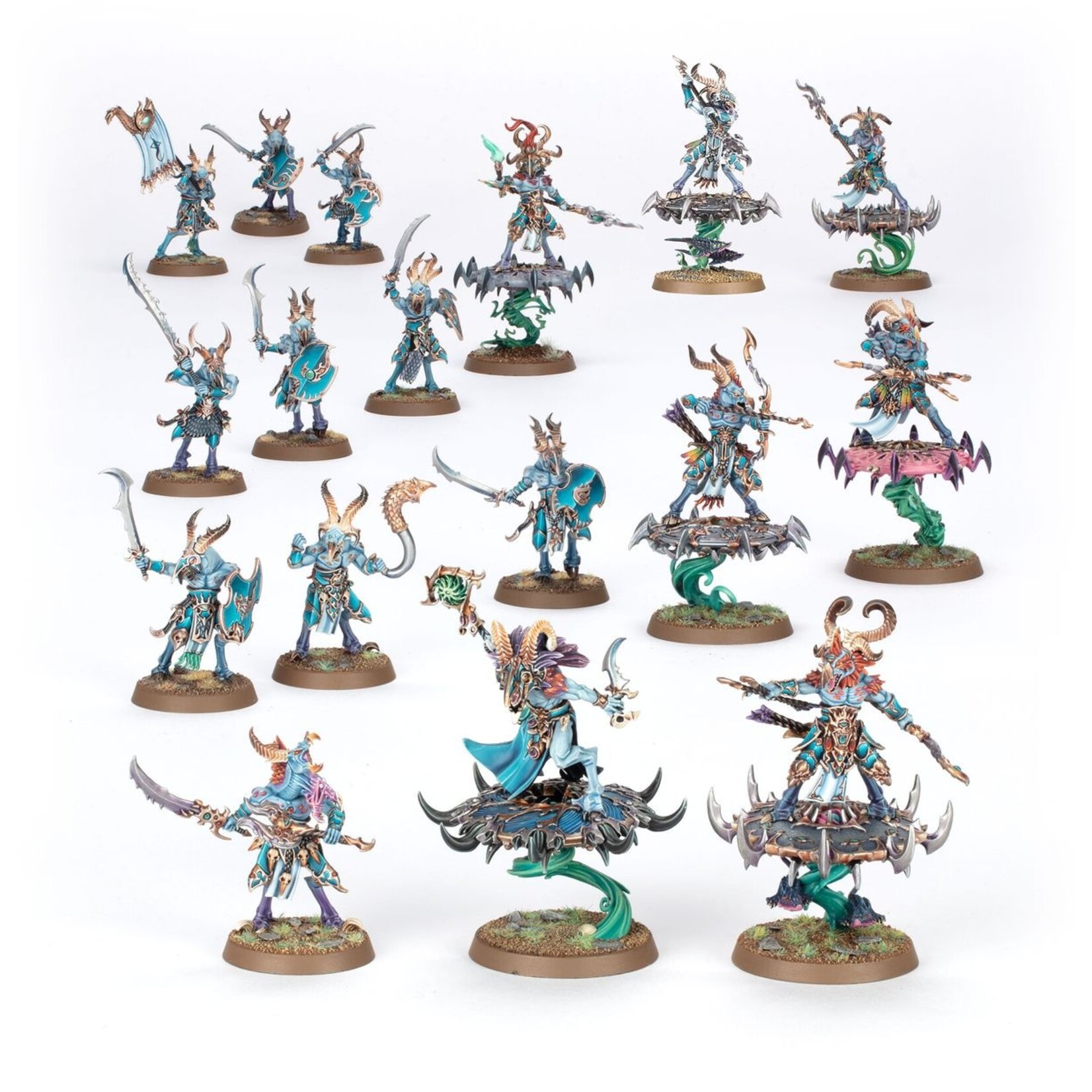 Warhammer: age of sigmar Spearhead: Tzaangor Warflock