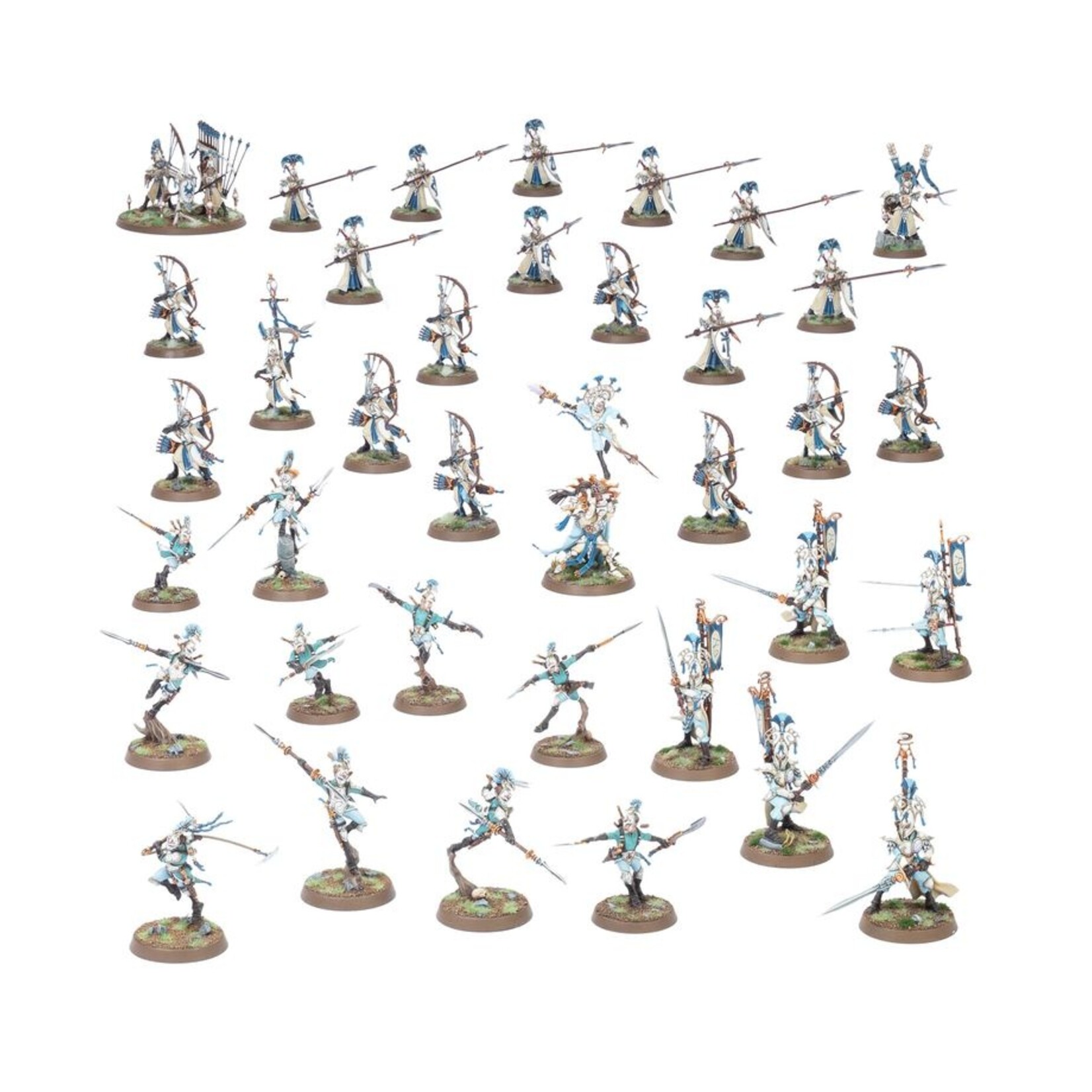 Warhammer: age of sigmar Lumineth Realmlords: Iliathan Warhost