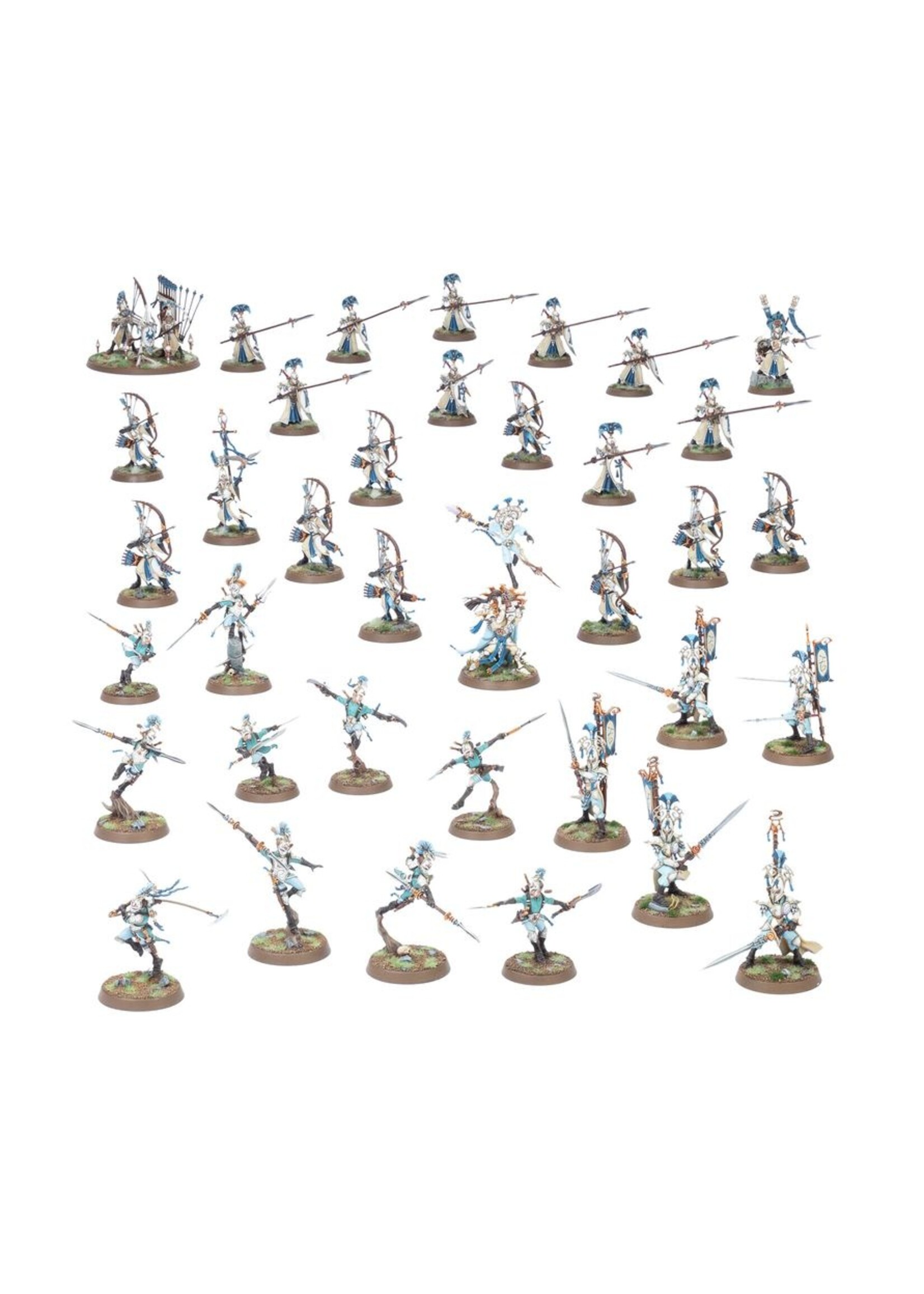 Warhammer: age of sigmar Lumineth Realmlords: Iliathan Warhost