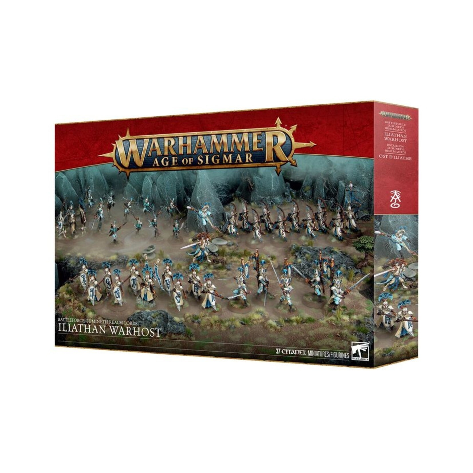 Warhammer: age of sigmar Lumineth Realmlords: Iliathan Warhost