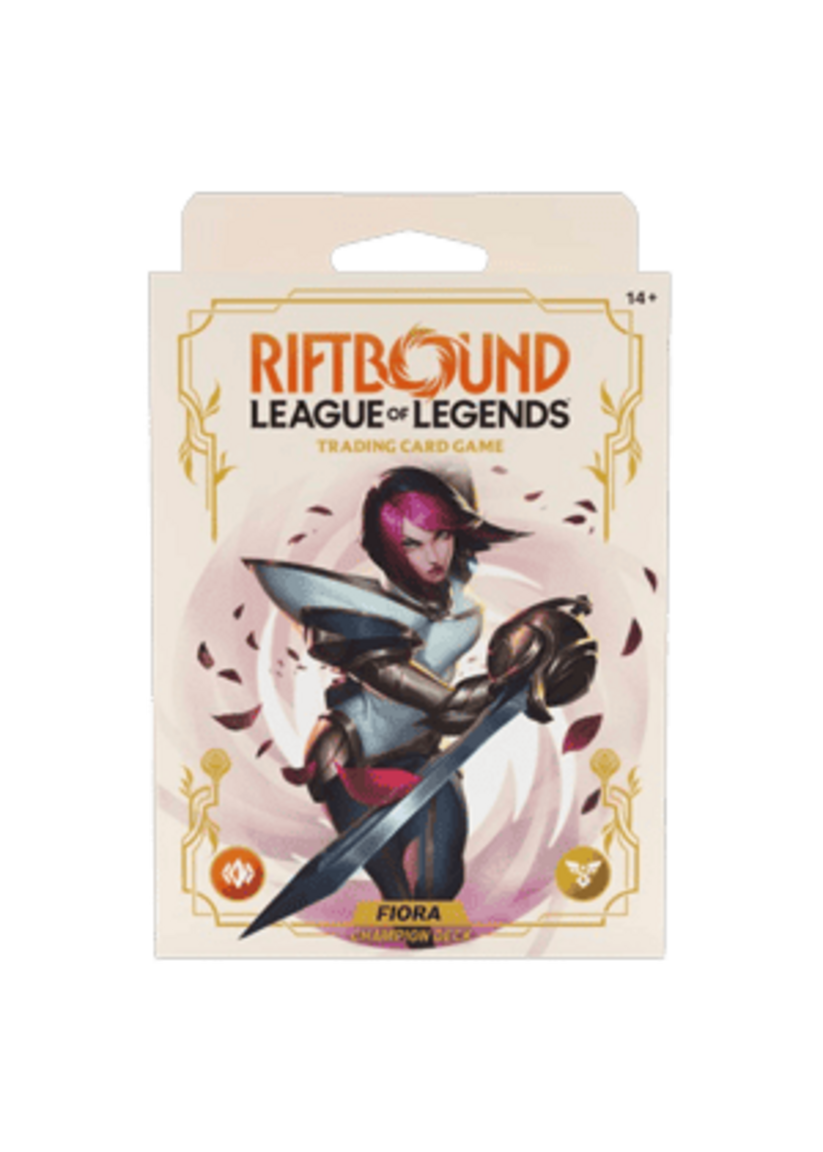 Riftbound Riftbound: League of Legends TCG - Spiritforged Champion Deck - Fiora