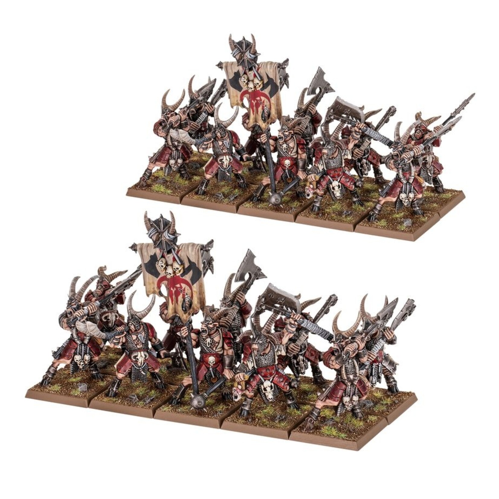 warhammer the old world Beastmen Brayherds: Bestigor Herd