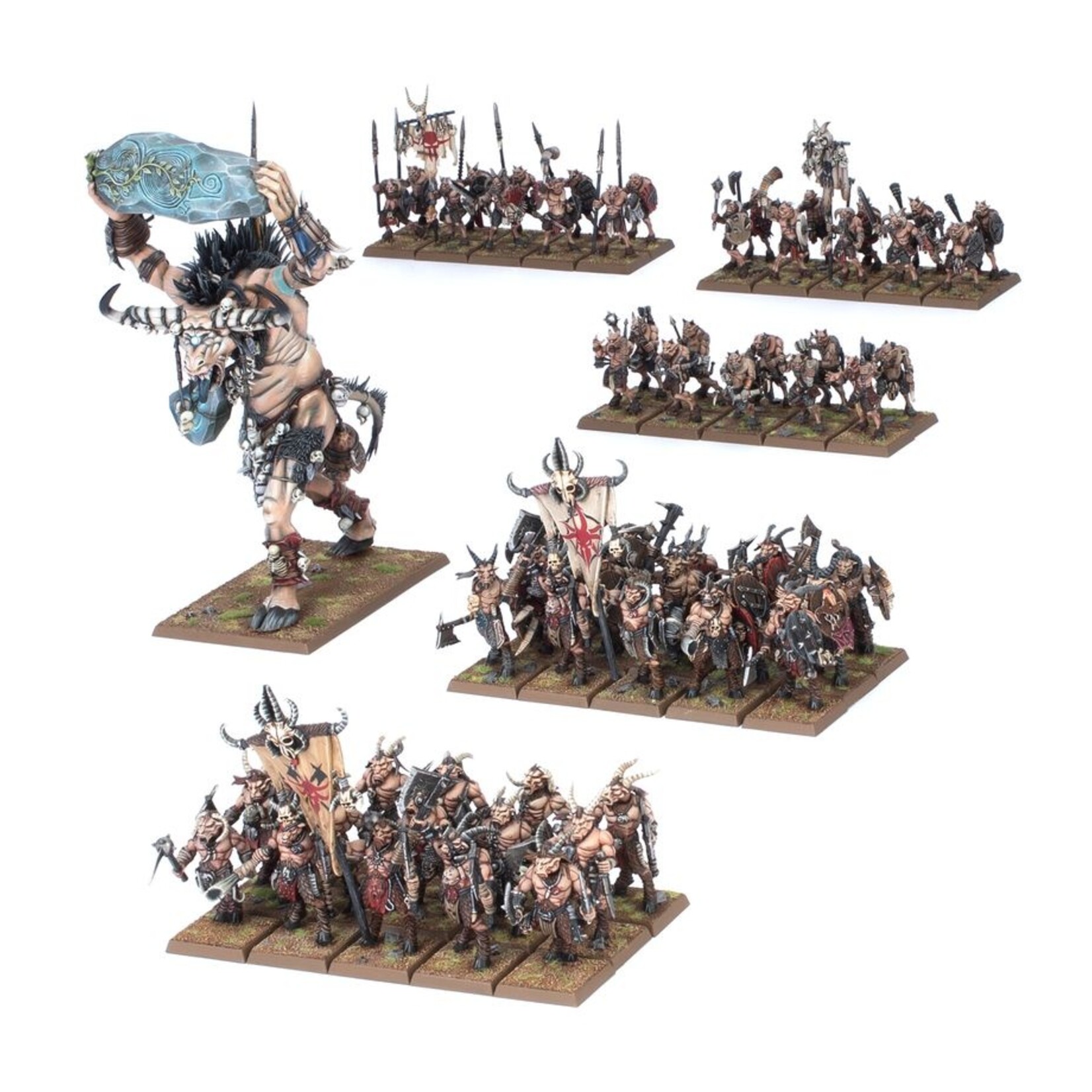 warhammer the old world Battalion: Beastmen Brayherds