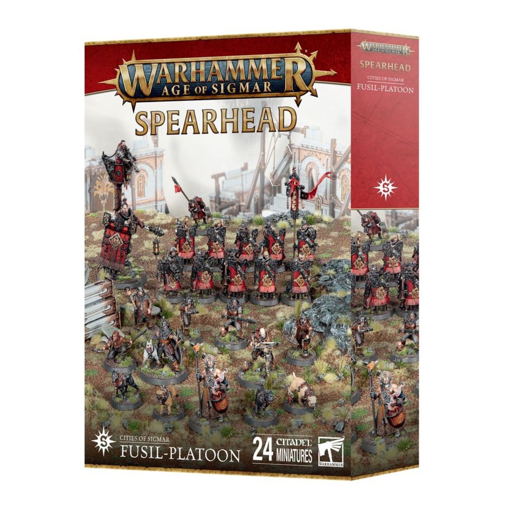 Warhammer: age of sigmar Spearhead:Cities Of Sigmar Fusil-Platoon