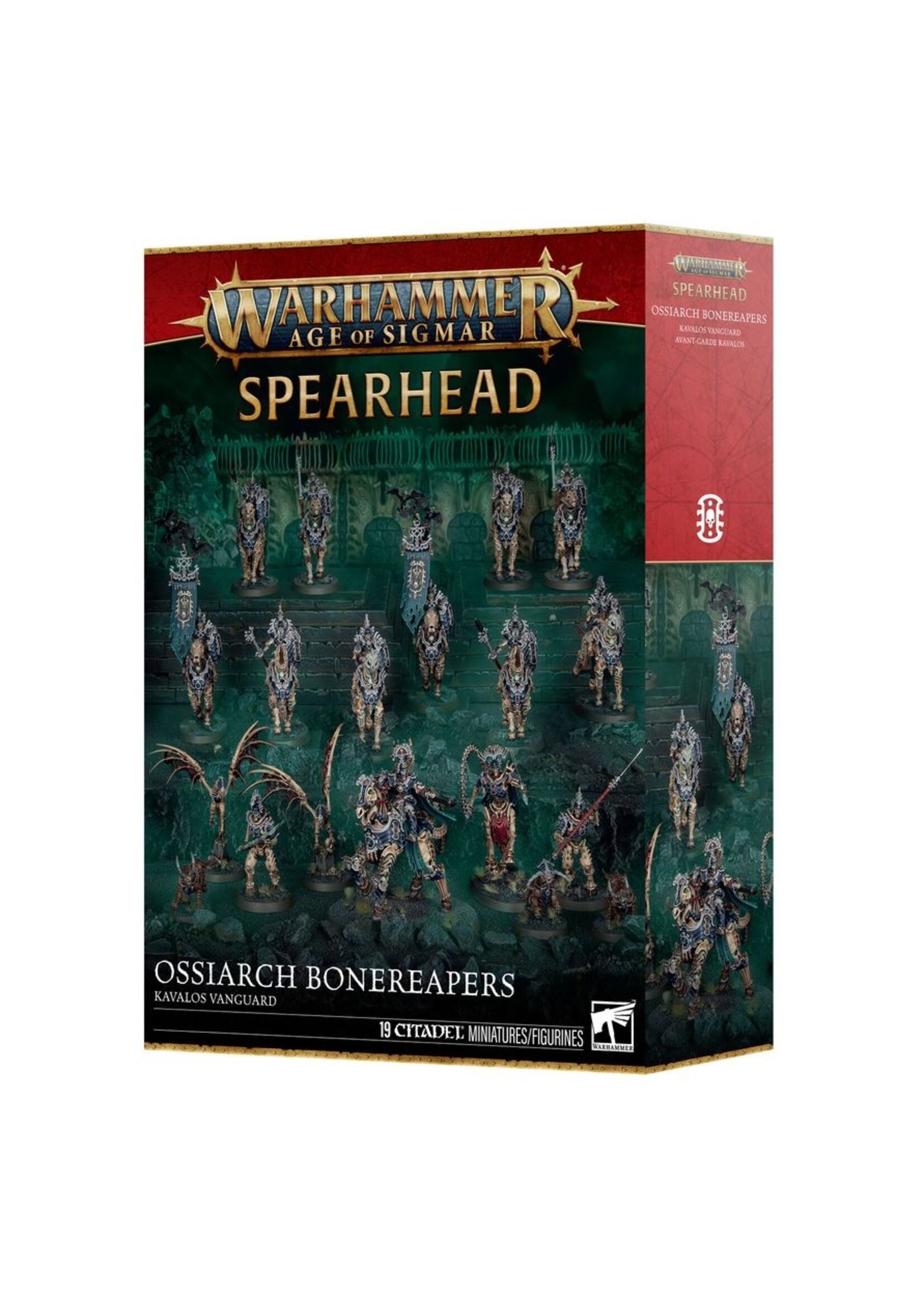 Warhammer: age of sigmar (ships 07/03) Spearhead:Ossiarch Bonereapers Kavalos Vanguard