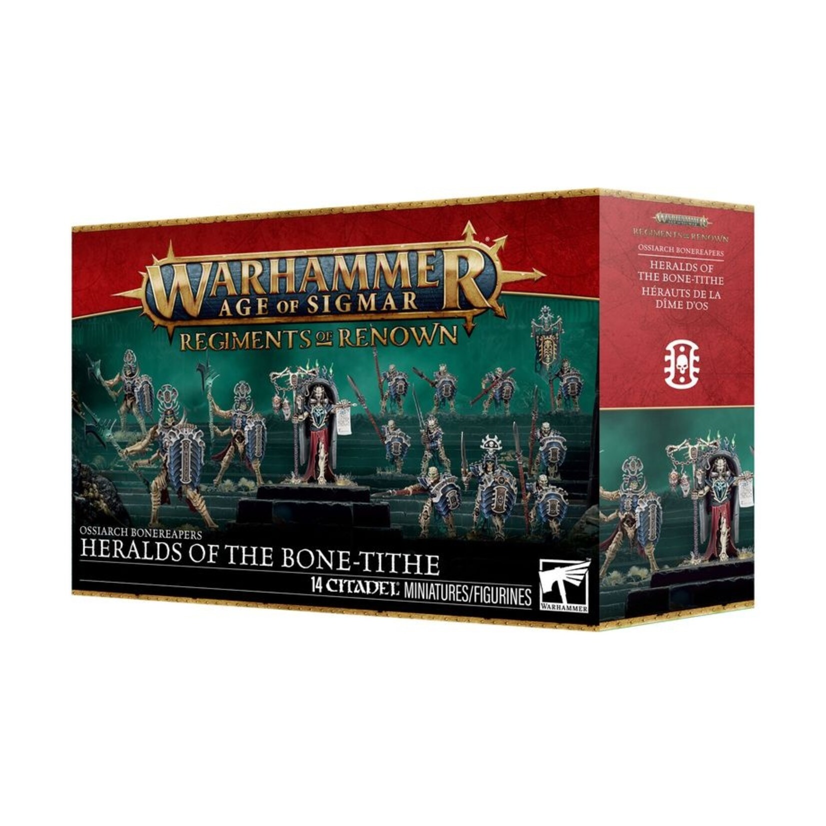 Warhammer: age of sigmar Ossiarch Bonereapers: Heralds/Bone-Tithe
