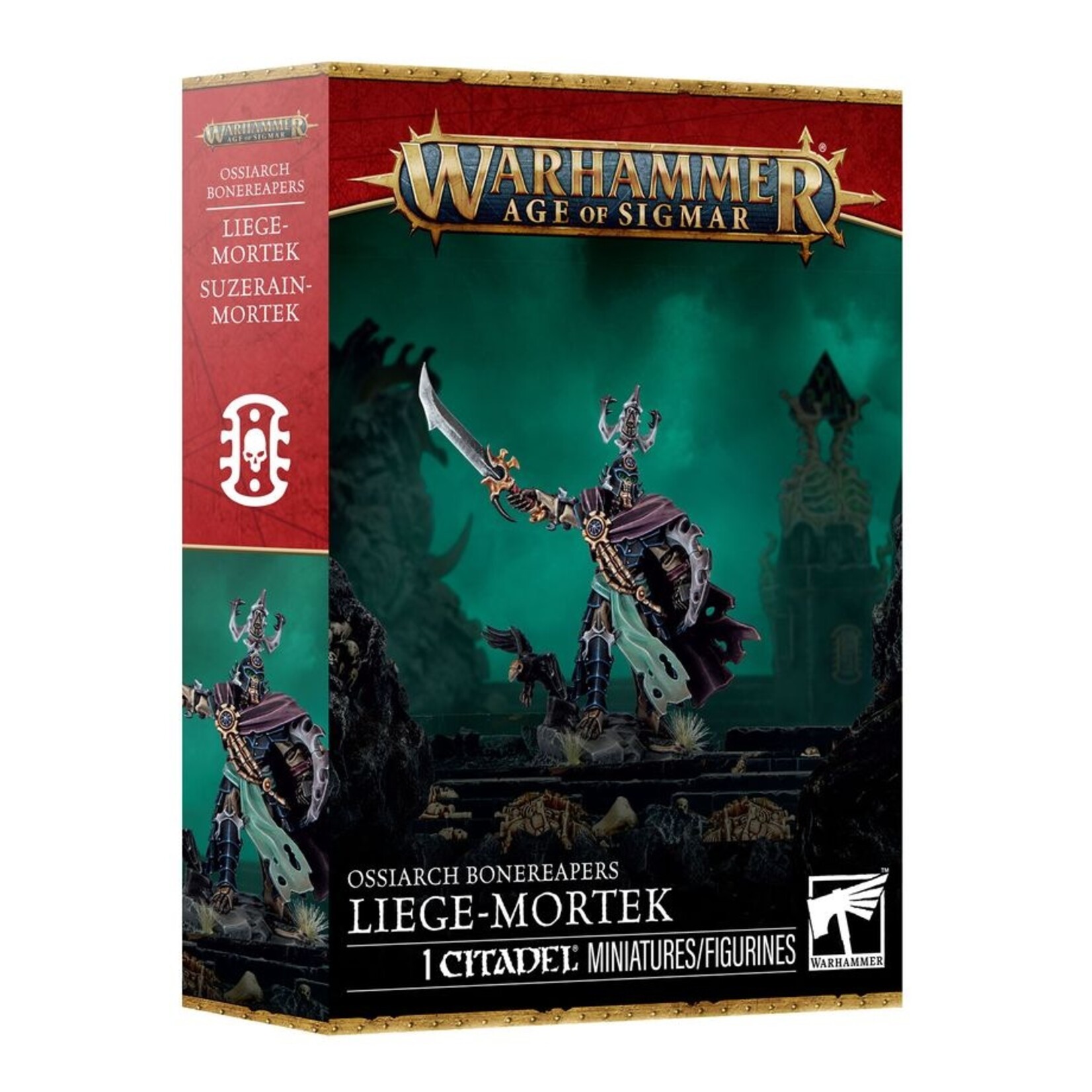 Warhammer: age of sigmar Ossiarch Bonereapers: Liege-Mortek