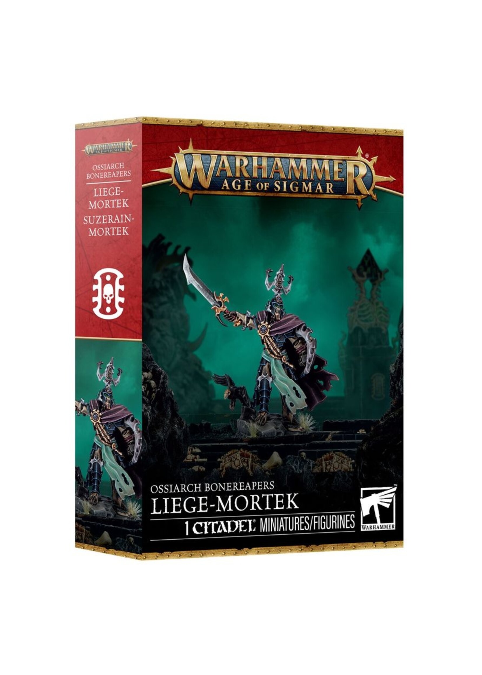 Warhammer: age of sigmar Ossiarch Bonereapers: Liege-Mortek