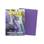 DRAGON SHIELD Dragon Shield Sleeves - Standard size - Matte Dual - Nebula & Silver (100 Sleeves)