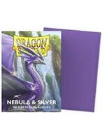 DRAGON SHIELD Dragon Shield Sleeves - Standard size - Matte Dual - Nebula & Silver (100 Sleeves)