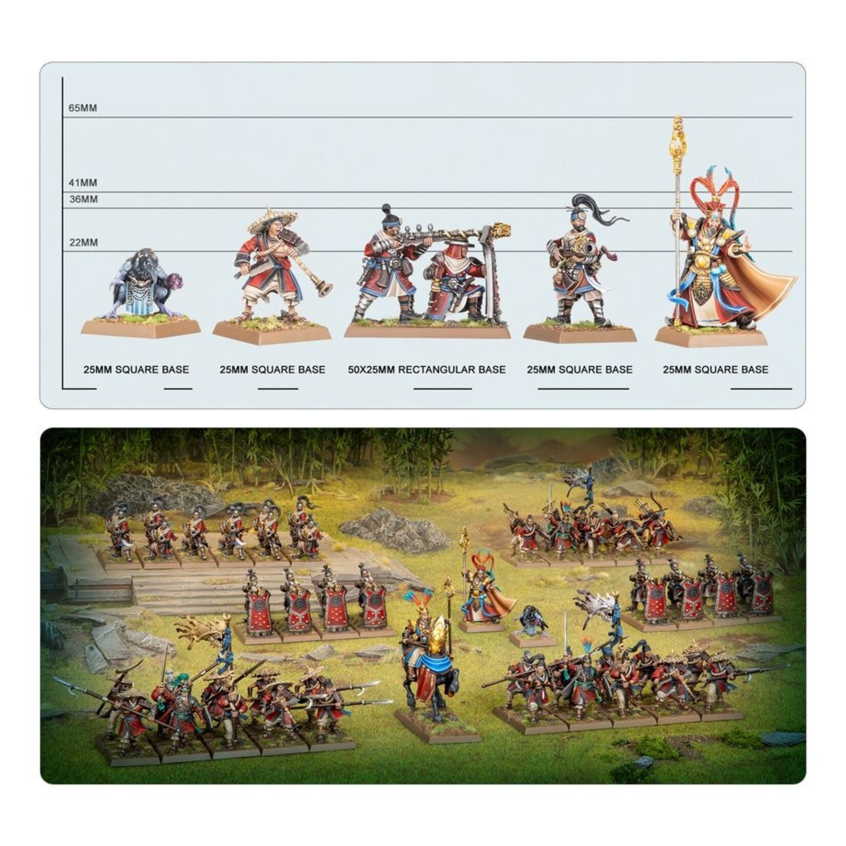 warhammer the old world Grand Cathay: Defenders of the Great Bastion Army Reinforcement Set