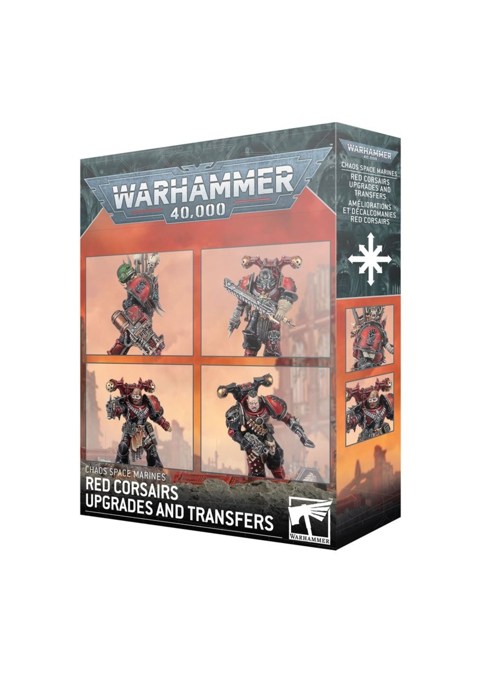 Warhammer: 40.000 (Pre-Order 21/03) Chaos space marines: Red Corsairs Upgrades & Transfers