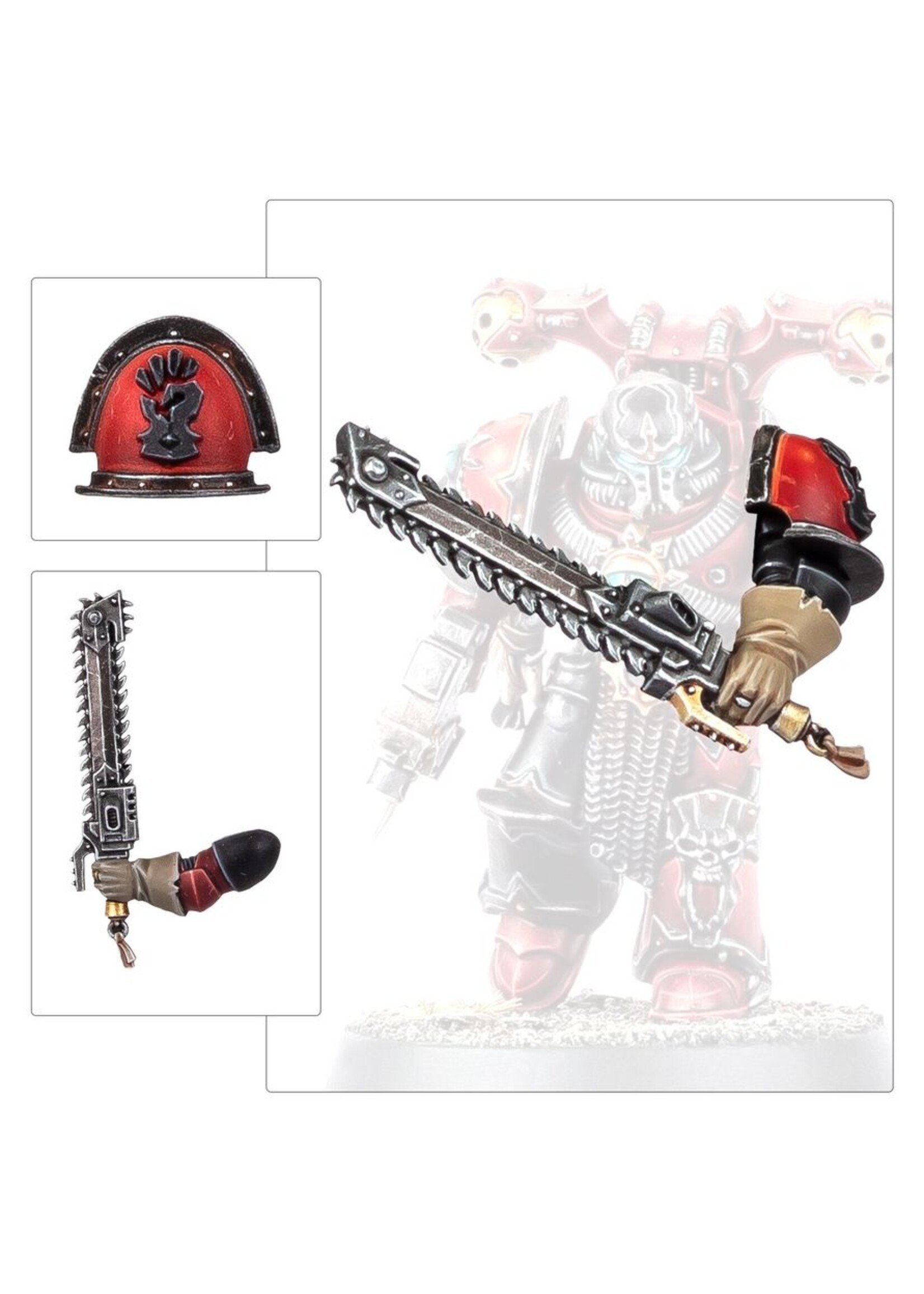Warhammer: 40.000 (Pre-Order 21/03) Chaos space marines: Red Corsairs Upgrades & Transfers
