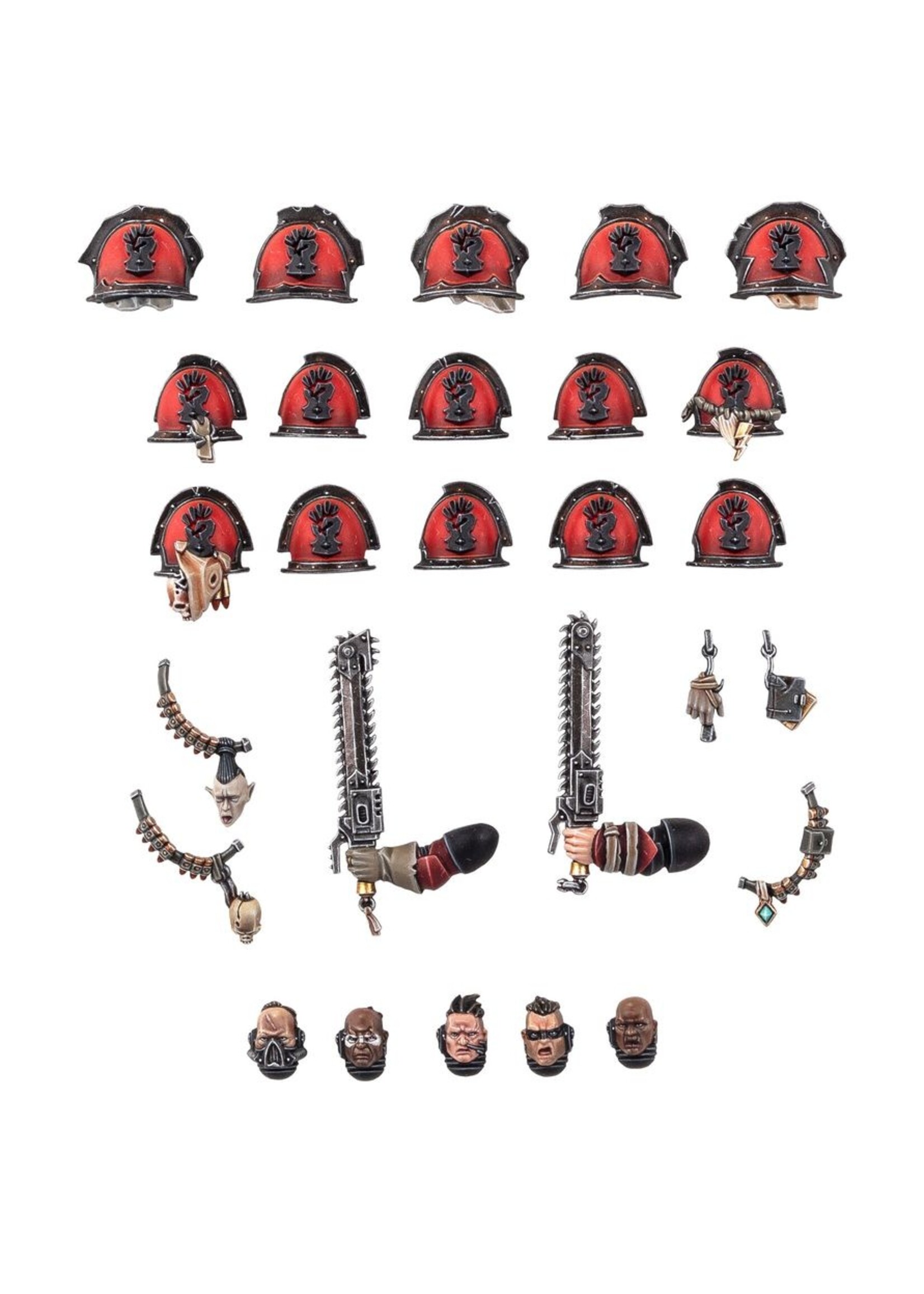 Warhammer: 40.000 Chaos space marines: Red Corsairs Upgrades & Transfers