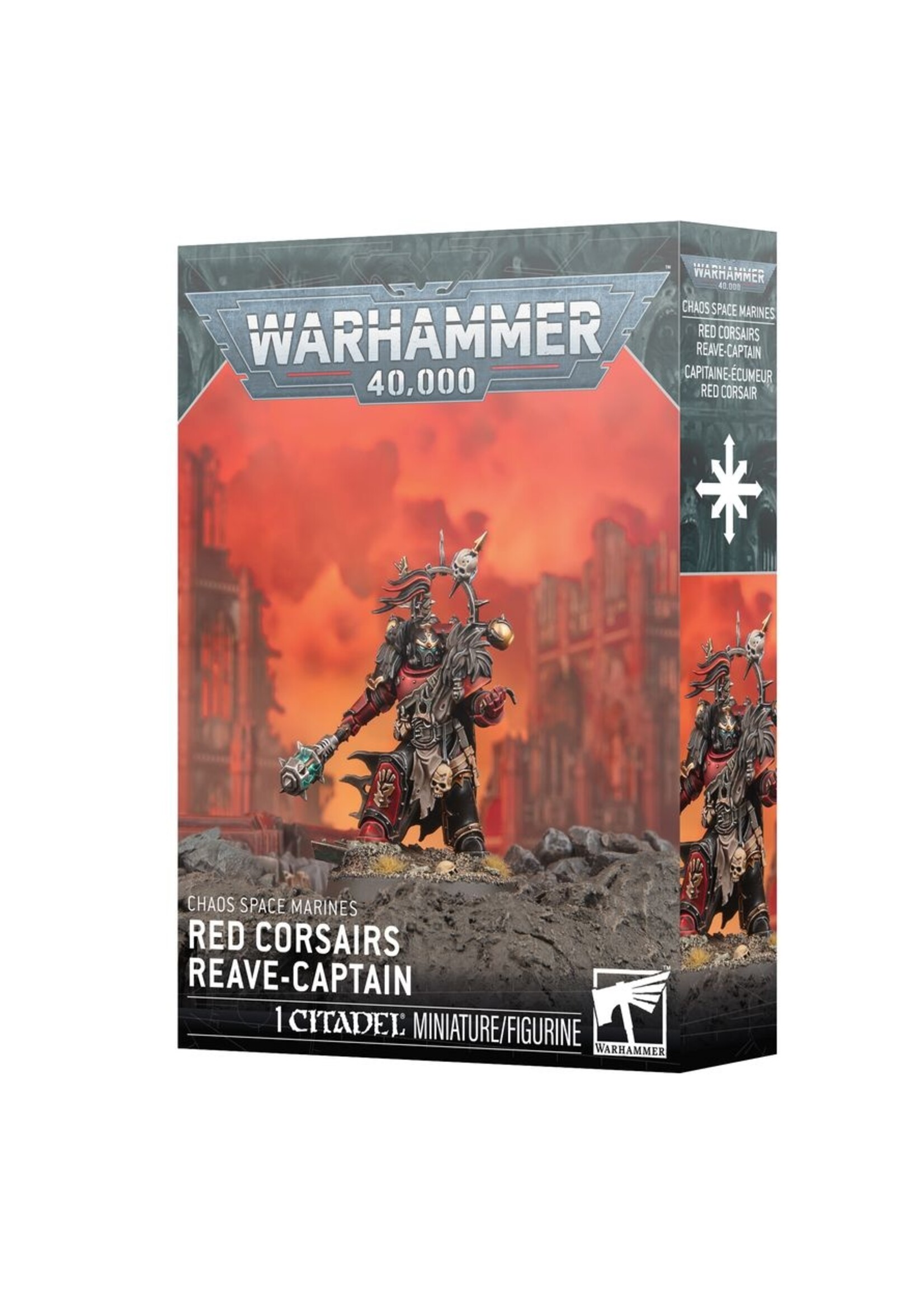 Warhammer: 40.000 Chaos space marines: Red Corsairs Reave-Captain