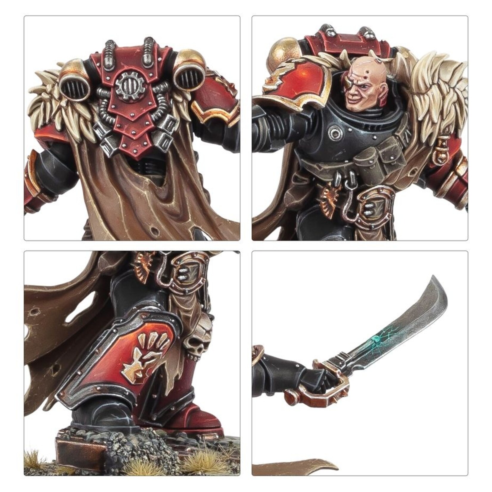 Warhammer: 40.000 Chaos space marines: Red Corsairs Reave-Captain