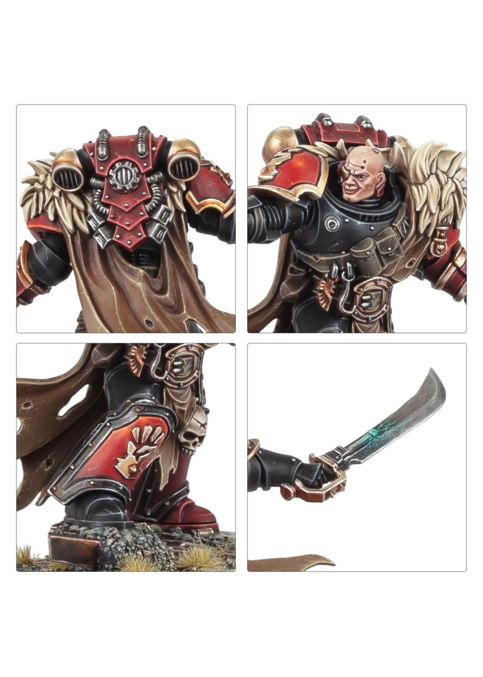 Warhammer: 40.000 (Pre-Order 21/03) Chaos space marines: Red Corsairs Reave-Captain