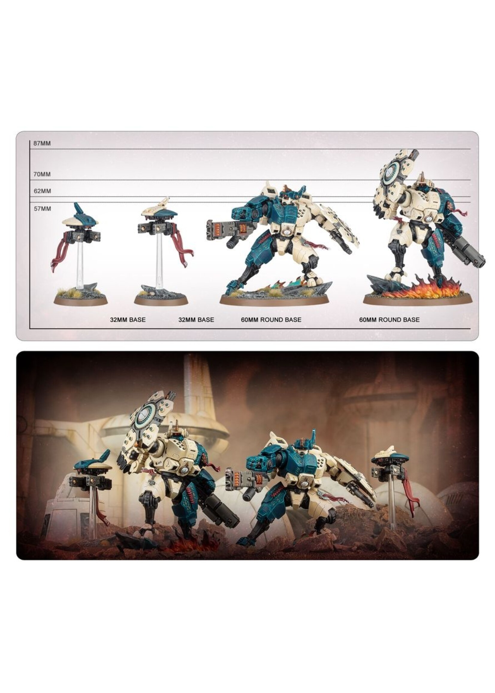 Warhammer: 40.000 (Pre-Order 21/03) T'Au Empire: The Twin Lance