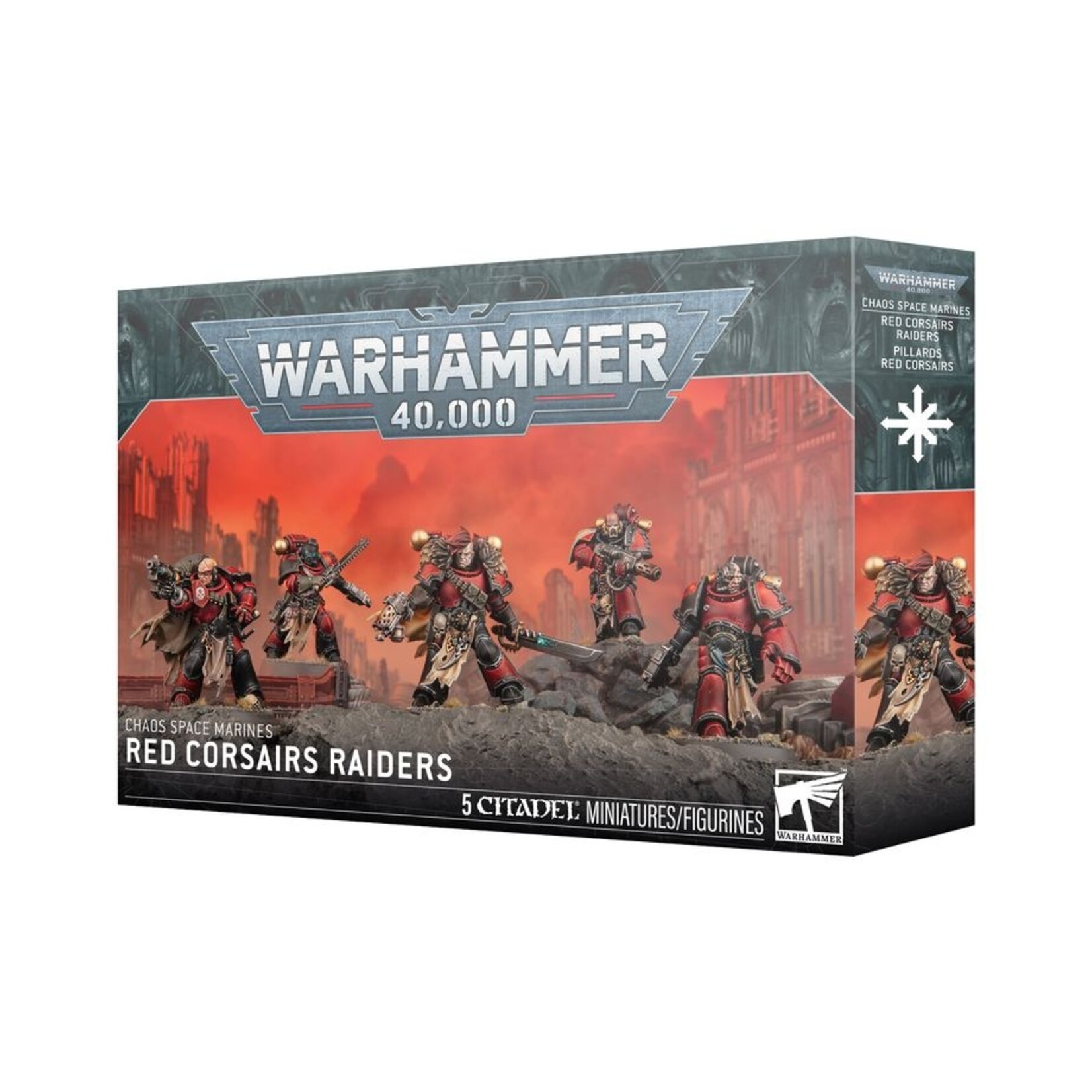 Warhammer: 40.000 Chaos Space Marines:Red Corsairs Raiders