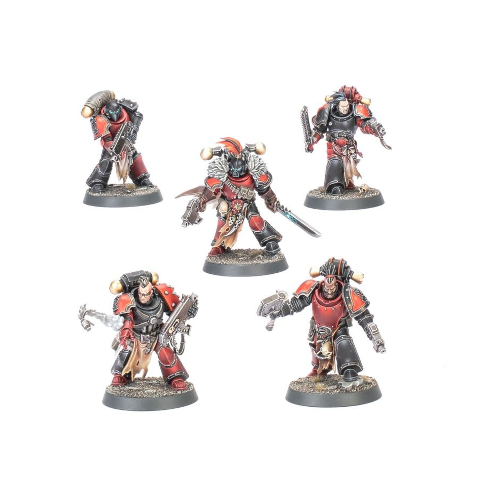 Warhammer: 40.000 Chaos Space Marines:Red Corsairs Raiders