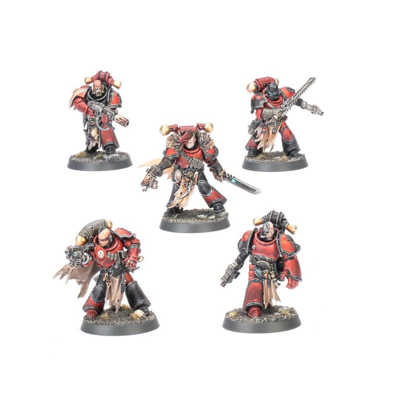 Warhammer: 40.000 Chaos Space Marines:Red Corsairs Raiders