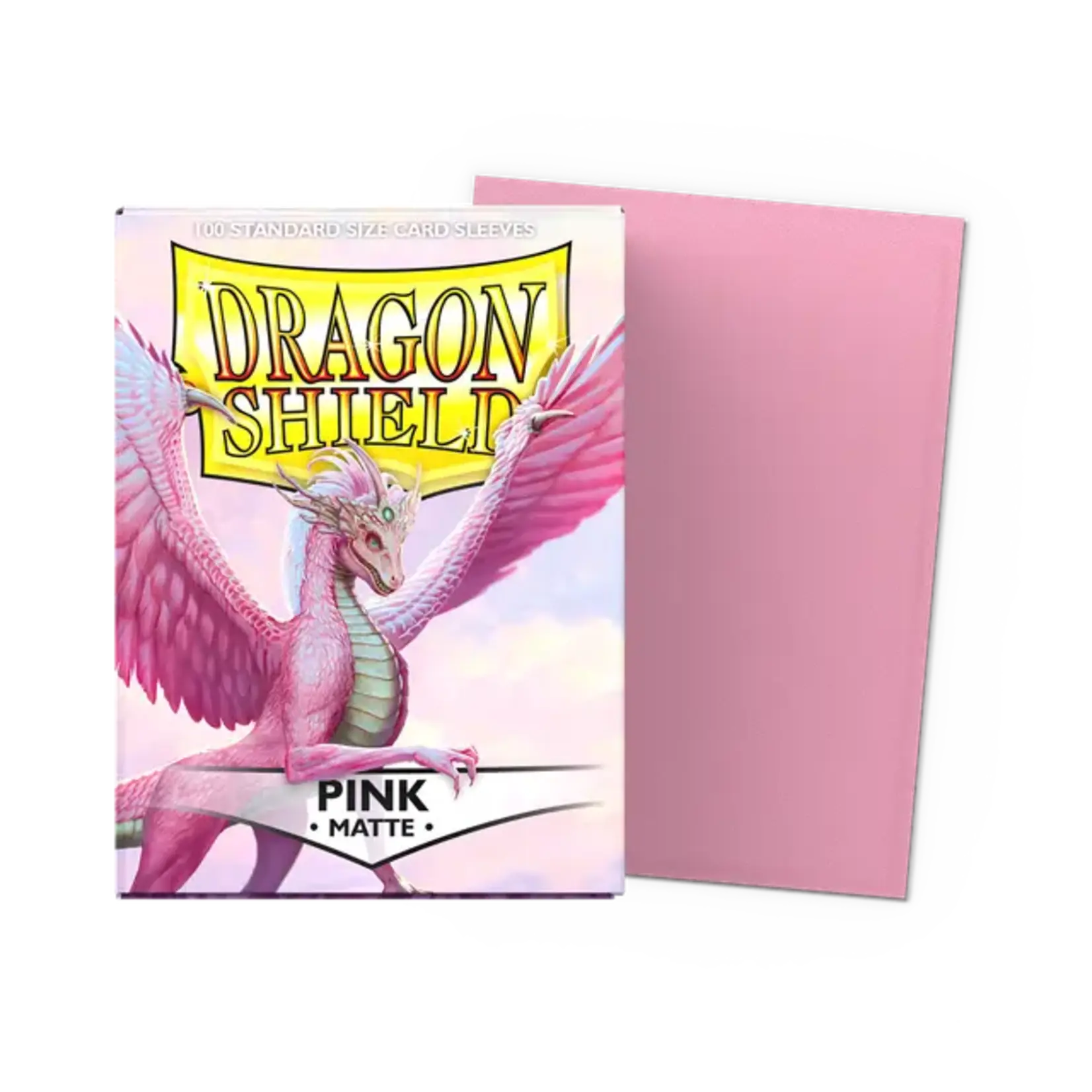 DRAGON SHIELD Dragon Shield Standard Sleeves - Matte Pink (100 Sleeves)