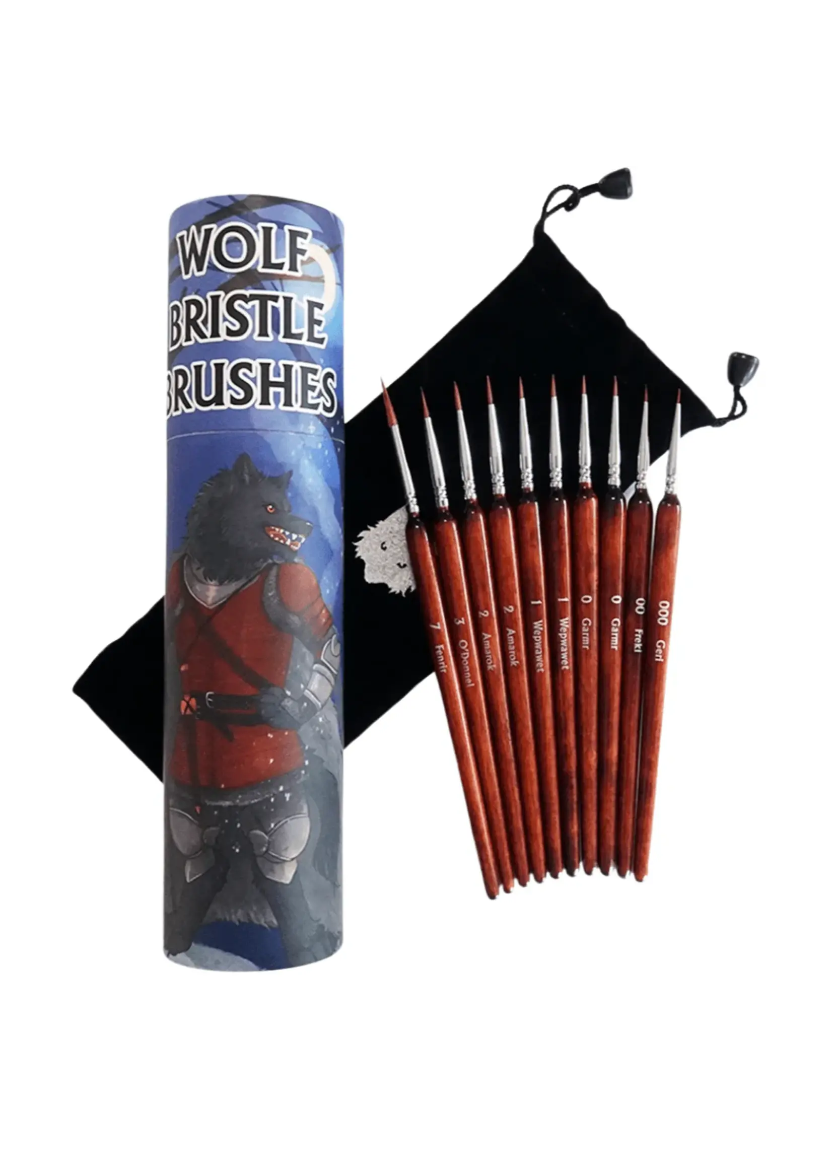 chronicllecards Chronicle RPGs - Wolf Bristle Brush Set