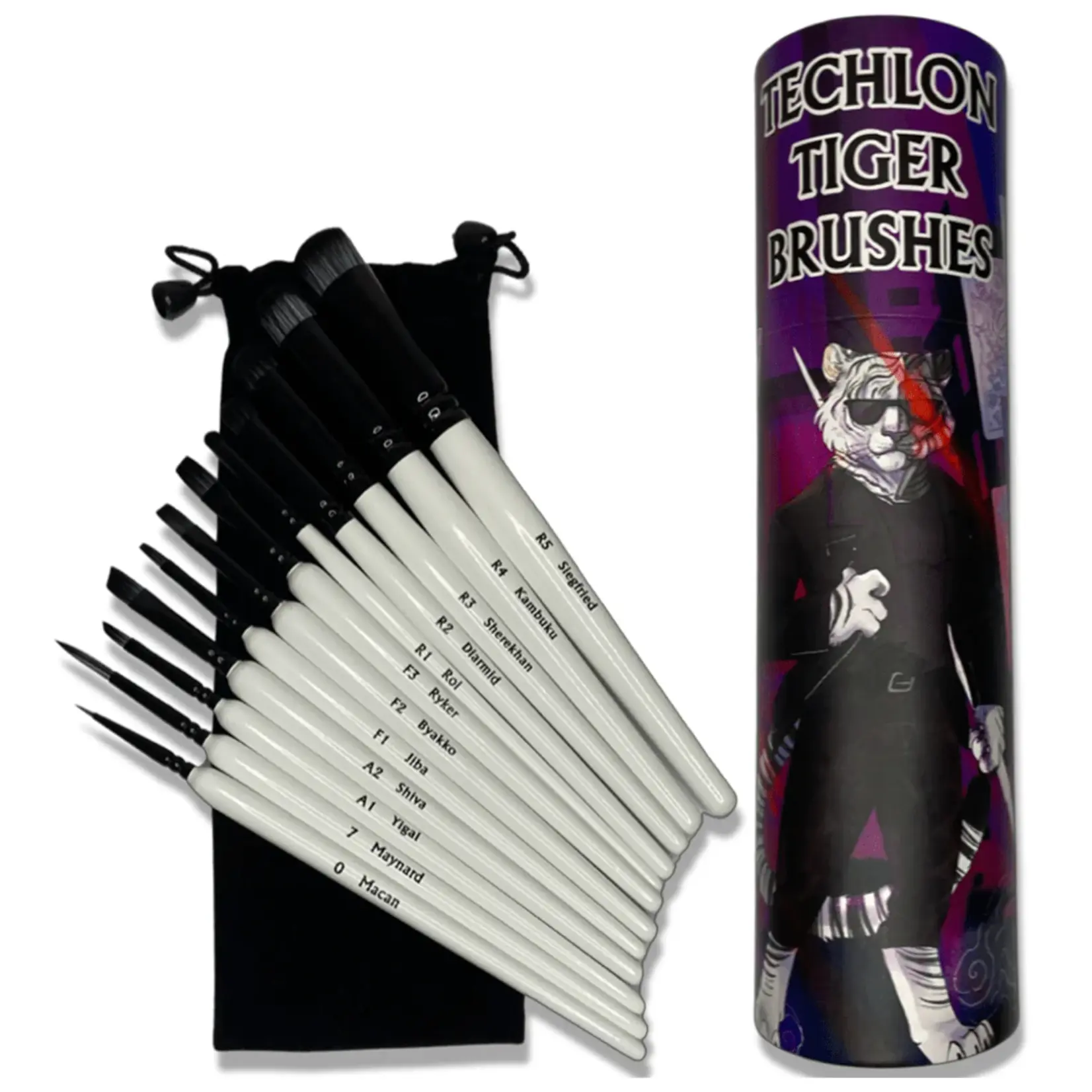 chronicllecards Chronicle RPGs - Techlon Tiger Drybrush Set