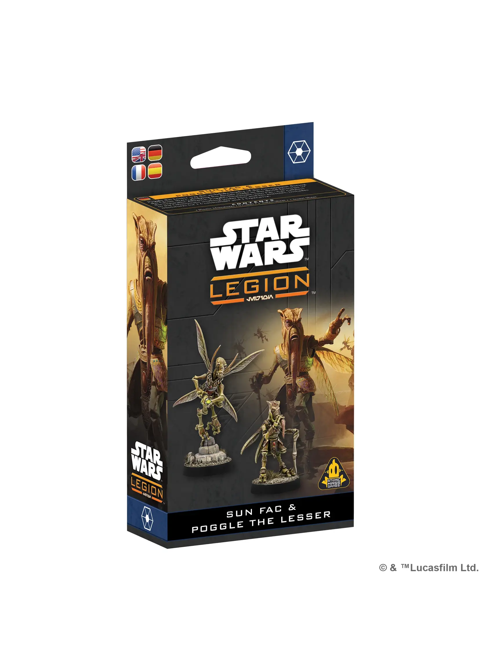 Star wars: Legion Star Wars: Legion - Sun Fac and Poggle the Lesser - EN/DE/SP/FR