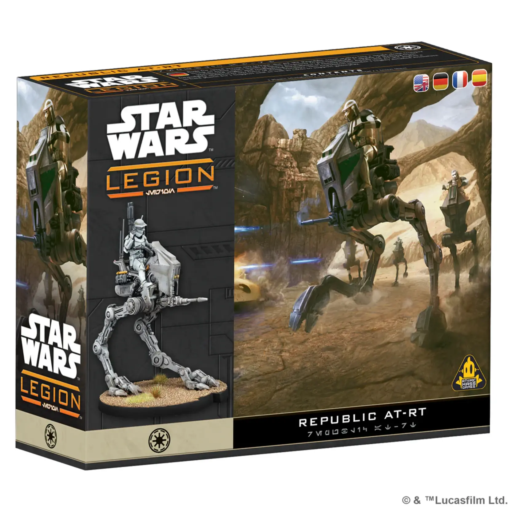 Star wars: Legion Star Wars: Legion - Republic AT-RT - EN/DE/SP/FR