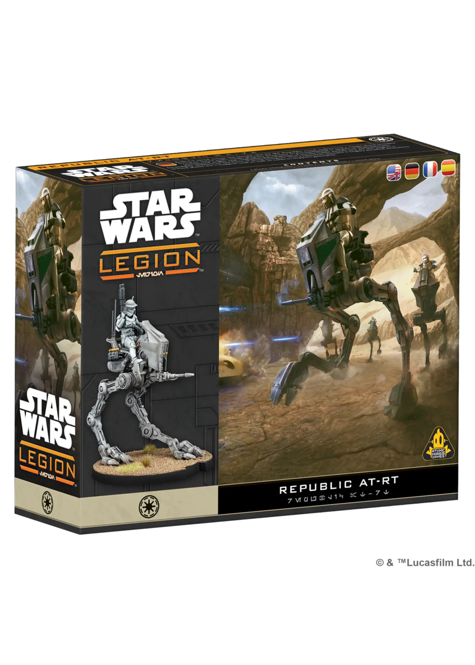 Star wars: Legion Star Wars: Legion - Republic AT-RT - EN/DE/SP/FR
