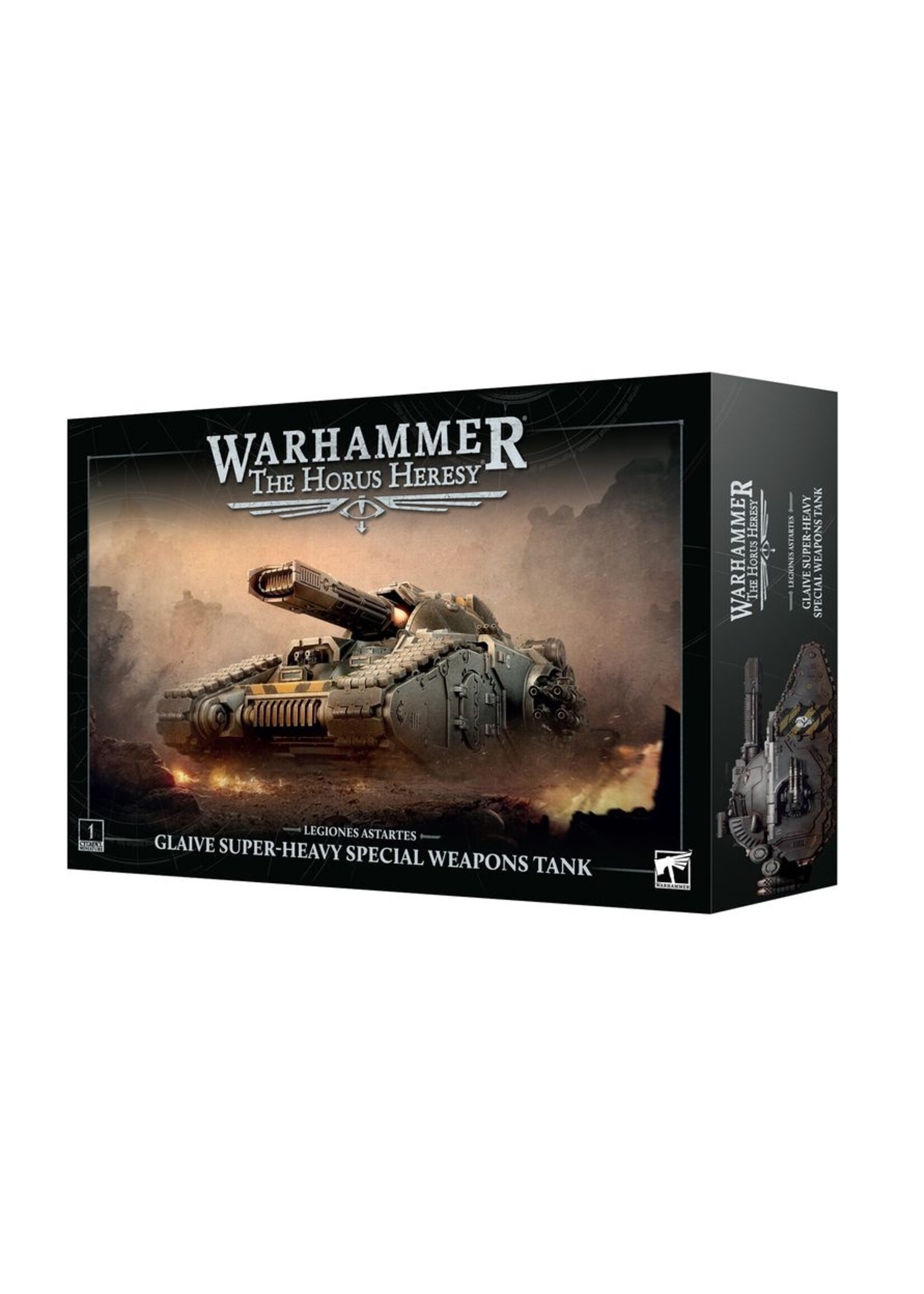 Warhammer: Horus Heresy (Ships 04/04) Legiones Astartes: Glaive Super-Heavy Spec Weapons Tank
