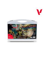 Vallejo Vallejo - Game Color / Color Case - Foundation Case includes 80 opaque colors 18 ml