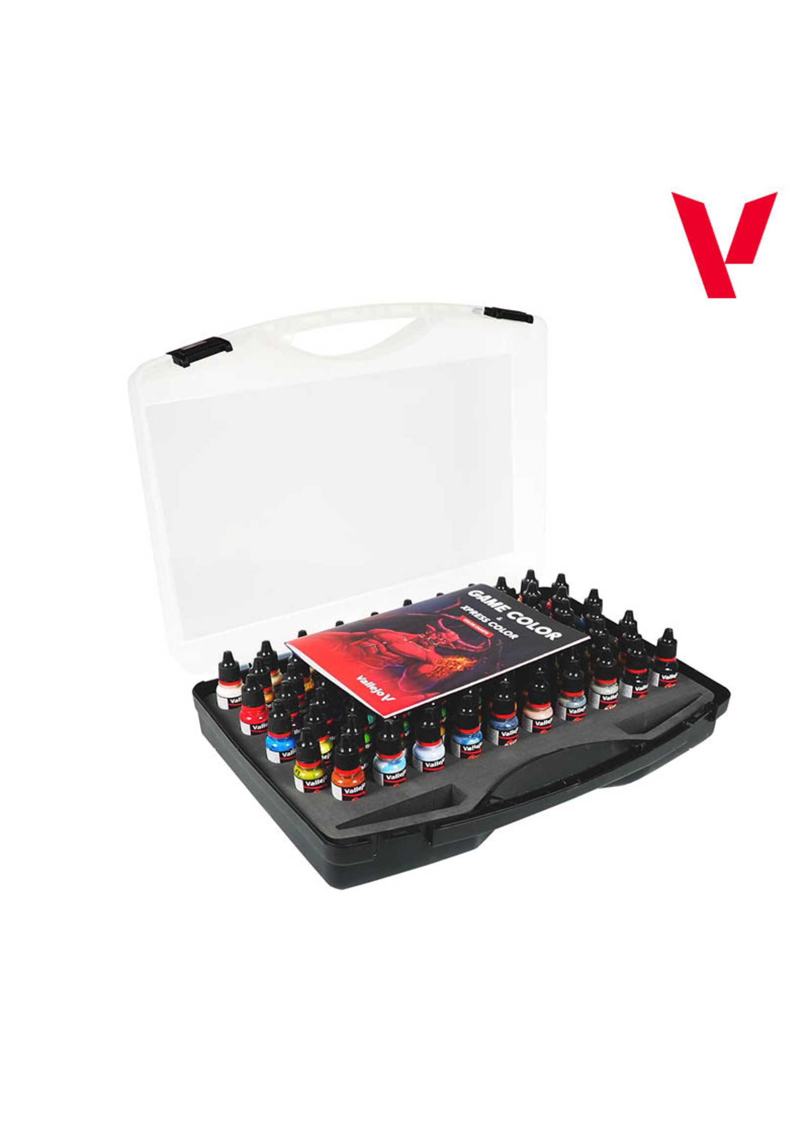 Vallejo Vallejo - Game Color / Color Case - Foundation Case includes 80 opaque colors 18 ml