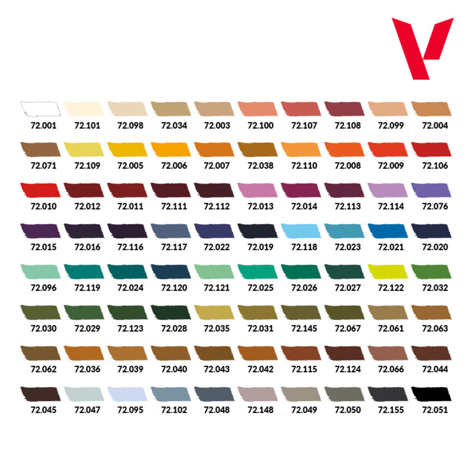 Vallejo Vallejo - Game Color / Color Case - Foundation Case includes 80 opaque colors 18 ml