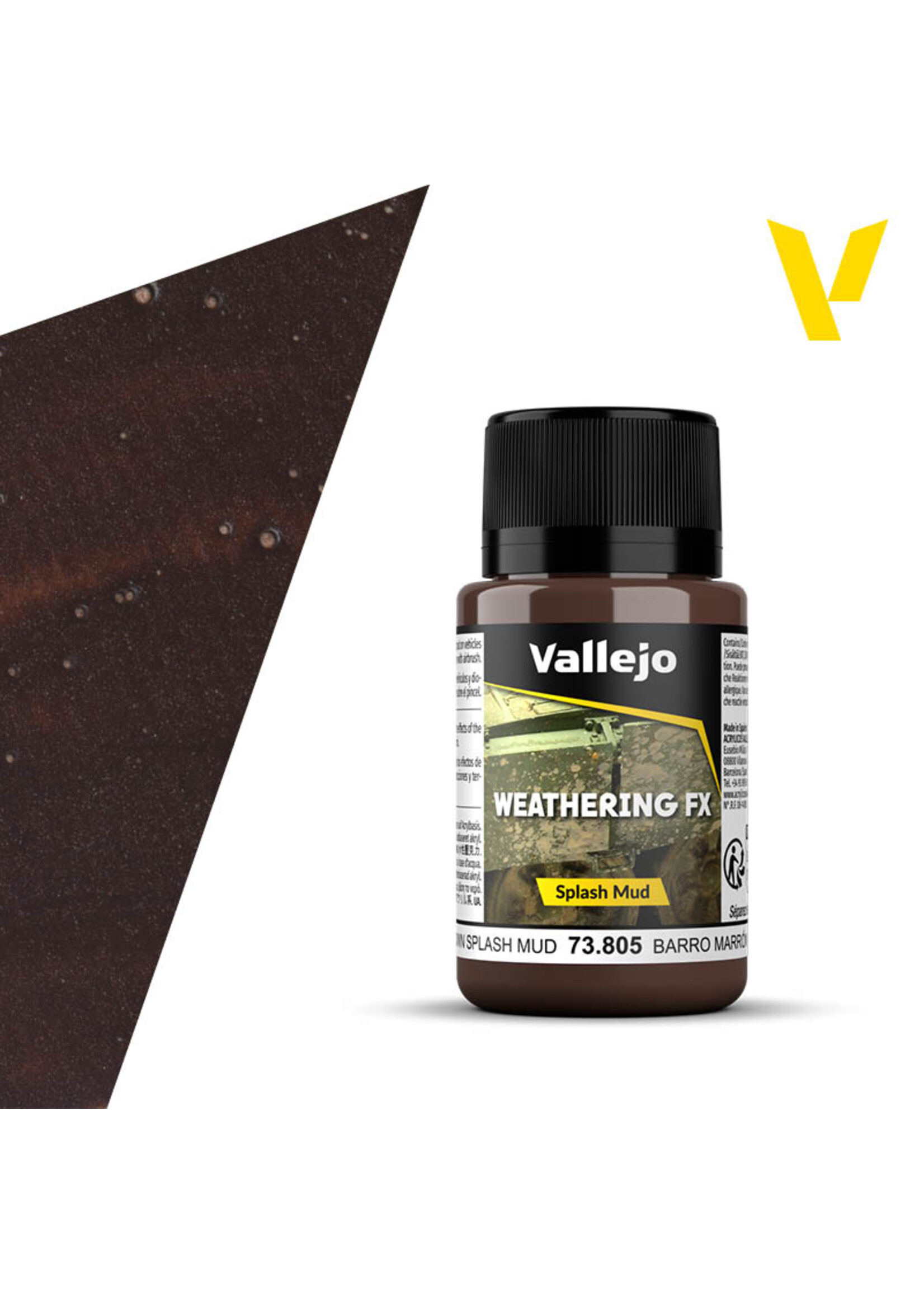 Vallejo Vallejo Weathering Effects: Brown Splash Mud