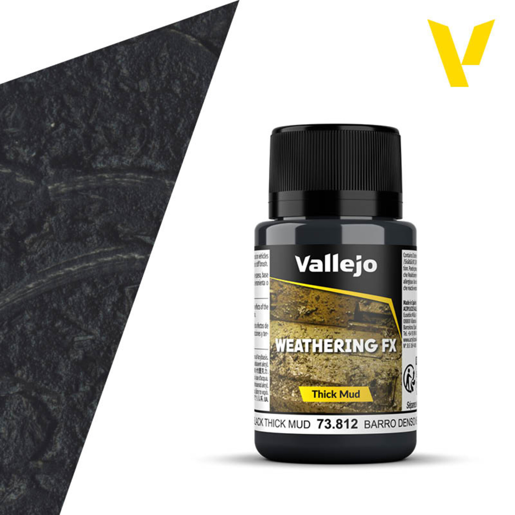 Vallejo Vallejo Weathering Effects: Black Thick Mud